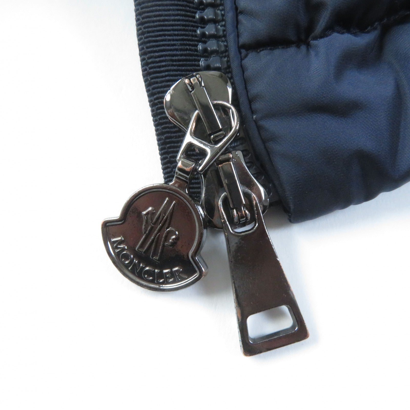 モンクレール FLAMMETTE ダウンコート ネイビー レディース