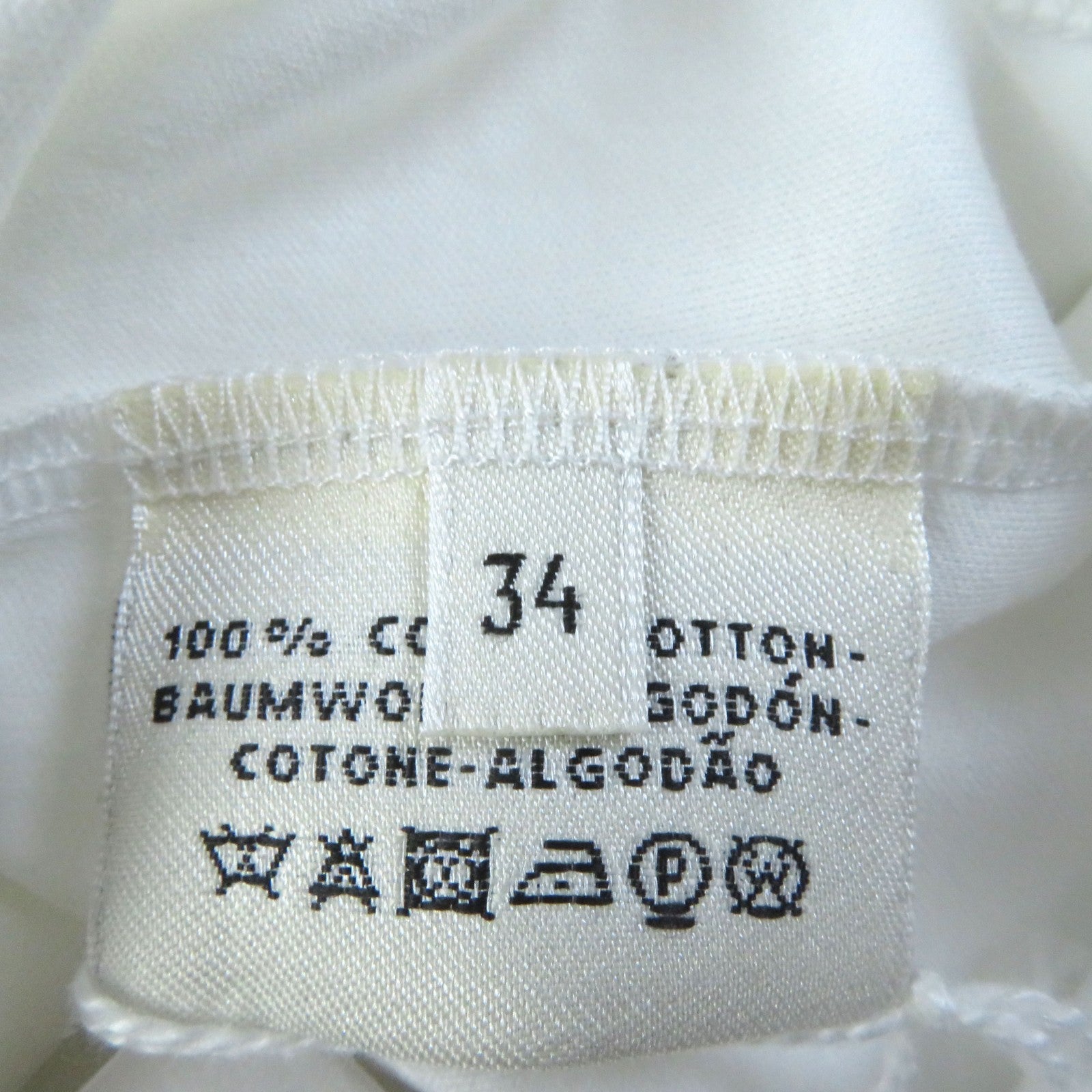 エルメス コットン クルーネック Tシャツ レディース