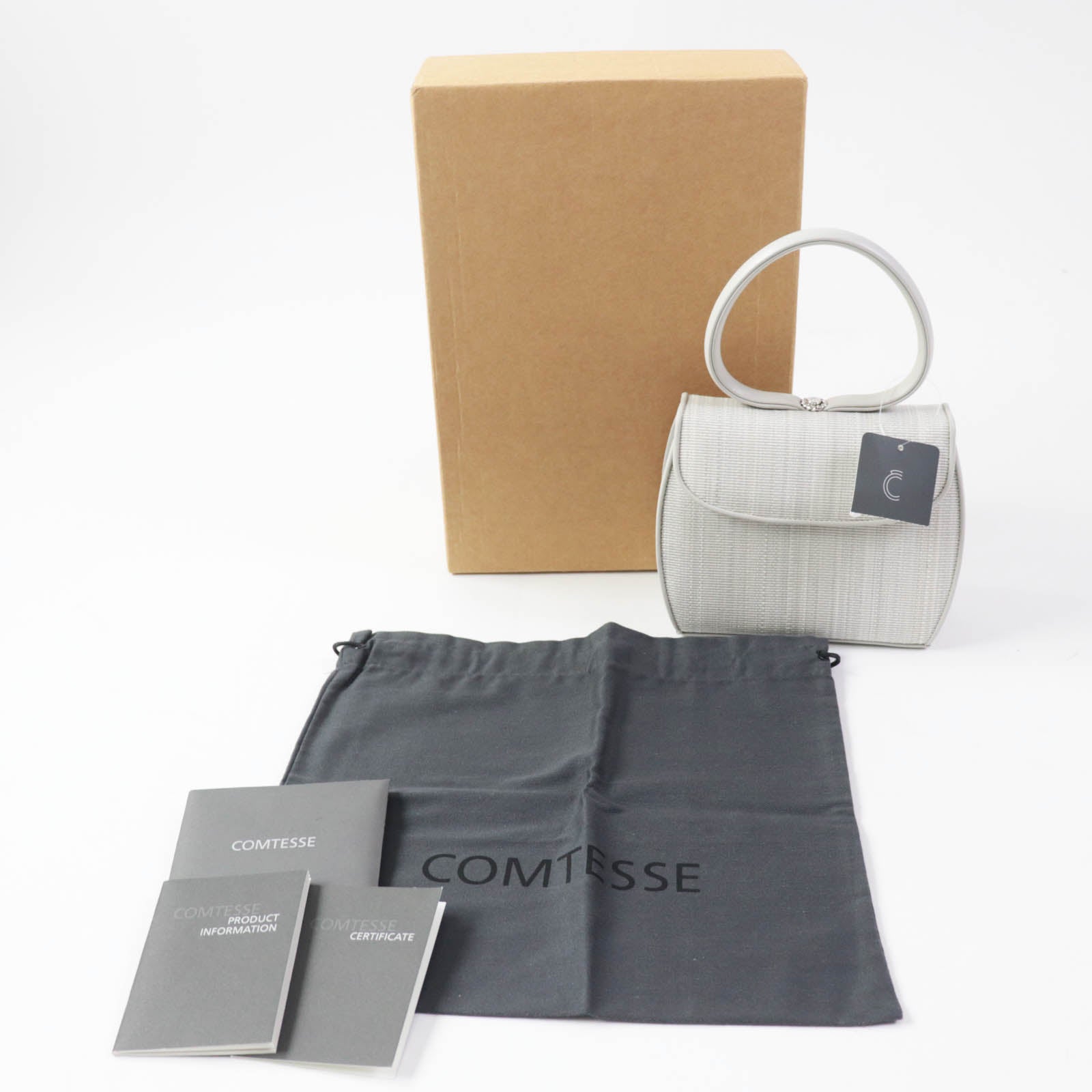 COMTESSE 7166 プリンセス ホースヘア レザー ハンドバッグ