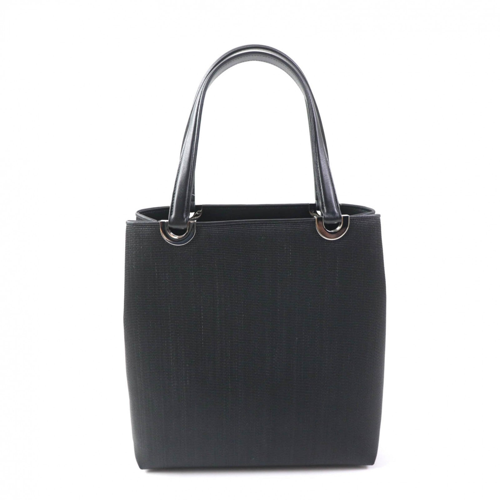 COMTESSE CINZIA トート ホースヘア レザー ハンドバッグ