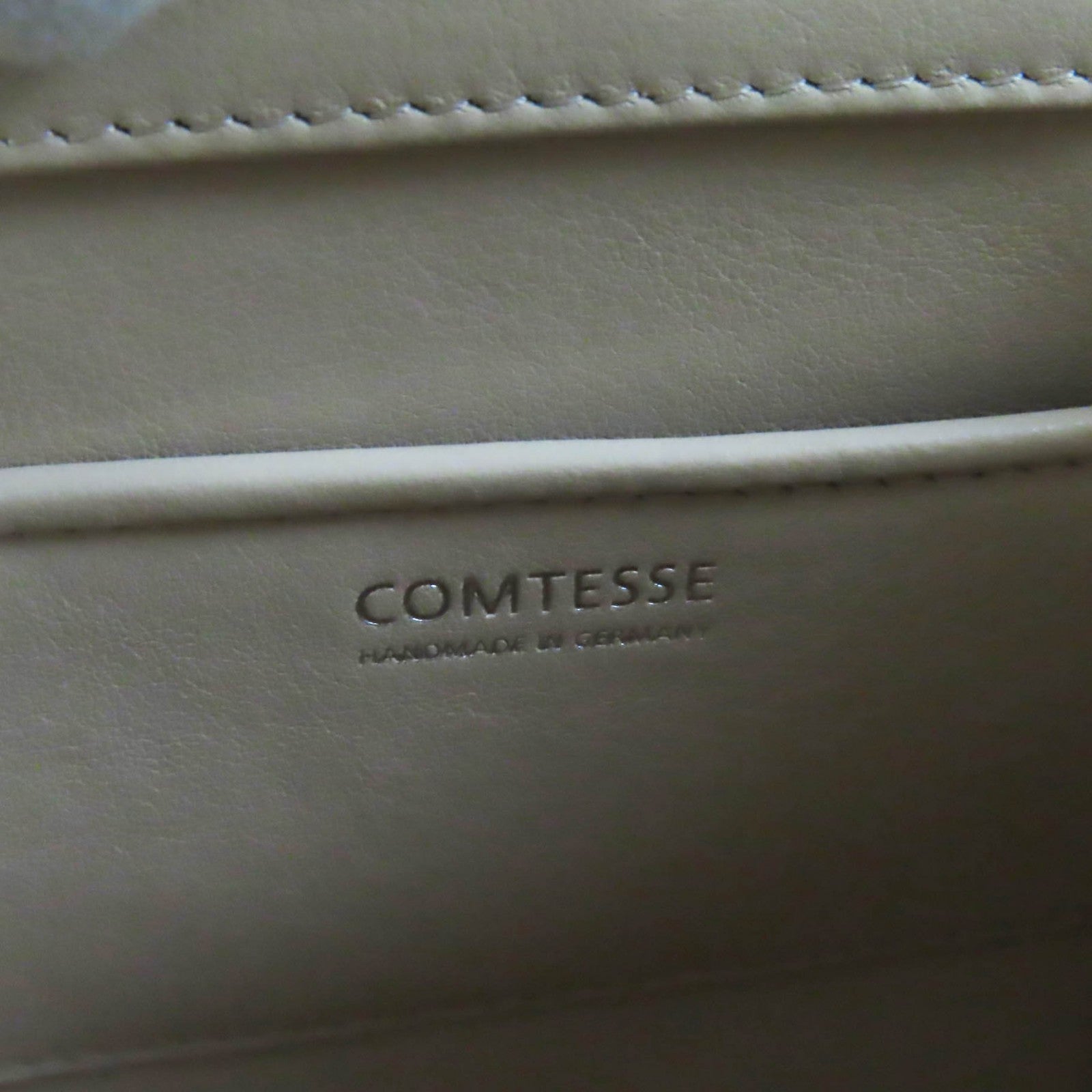COMTESSE 7166 ホースヘア レザー ハンドバッグ