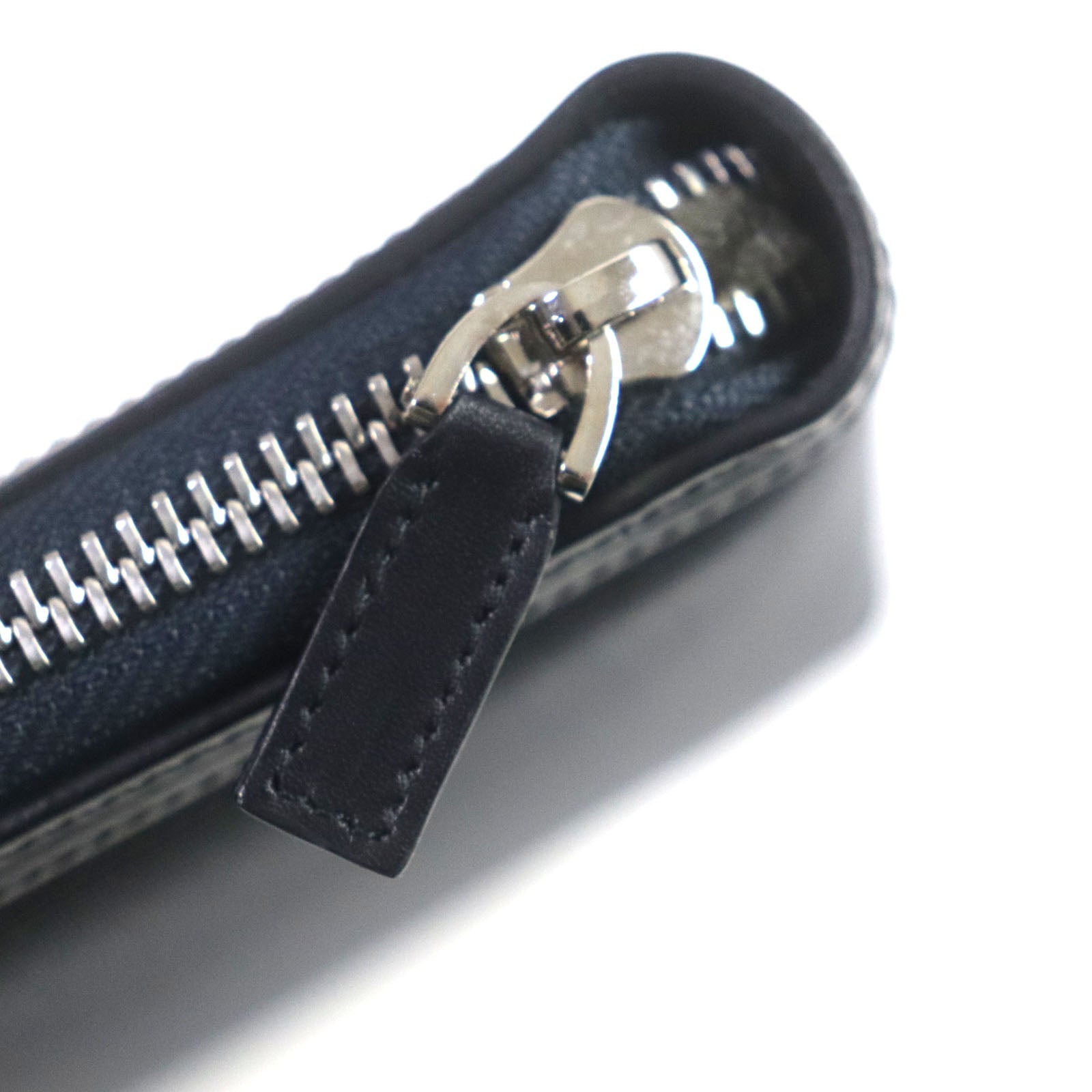 ホースヘア レザー ノートブック カバー ネイビー