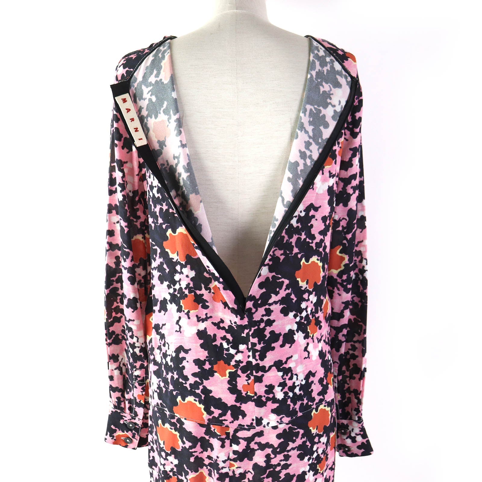 マルニ オールオーバー プリント ツーピース セット