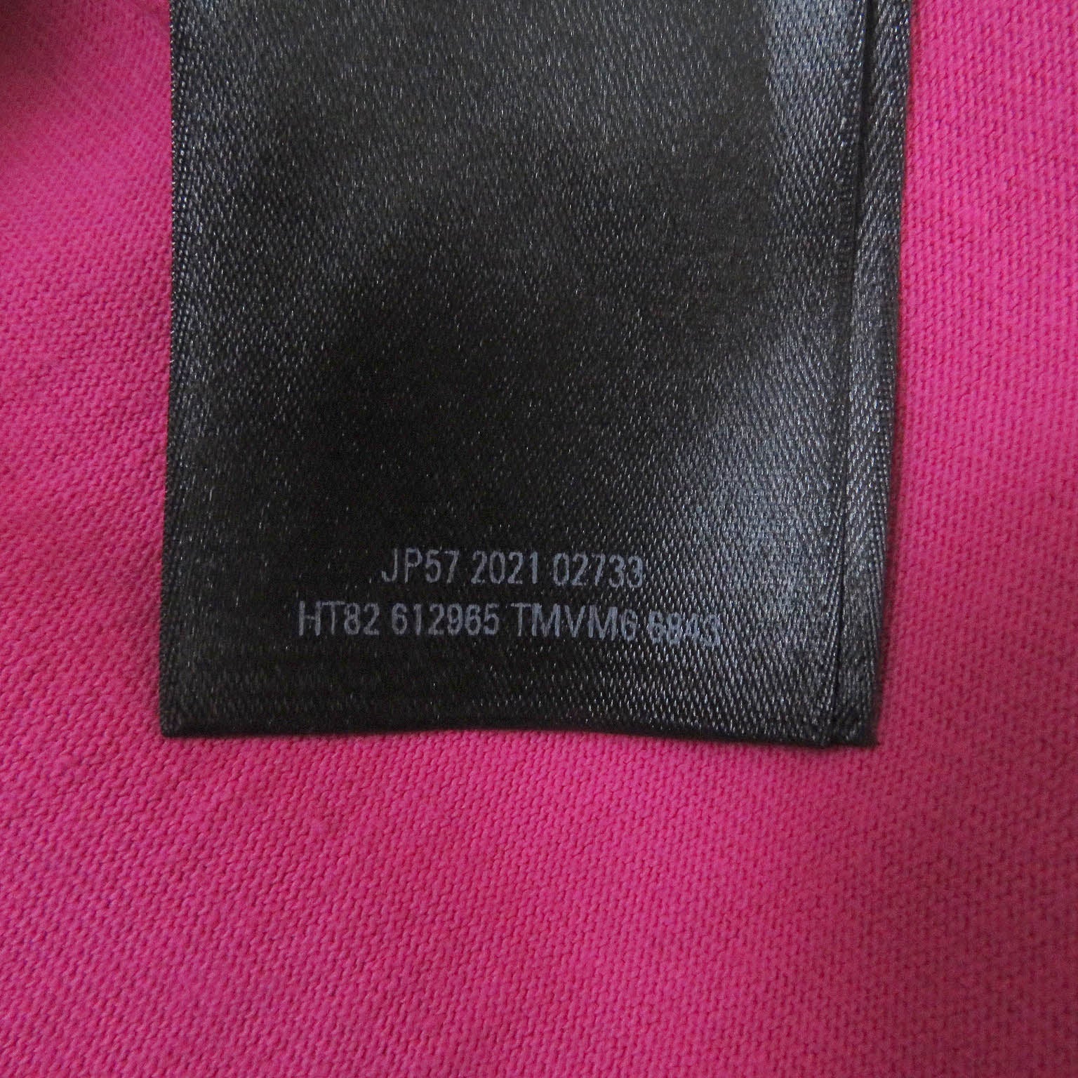 バレンシアガ ロゴ クルーネック Tシャツ ピンク S