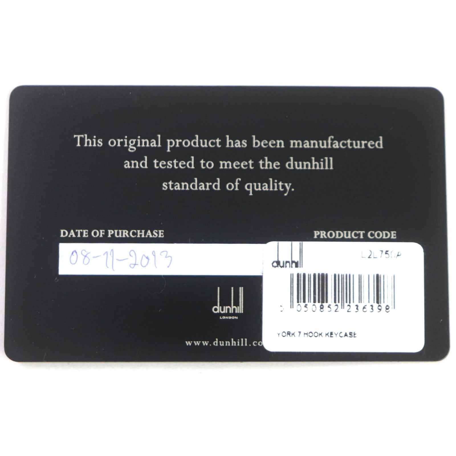 ダンヒル ウィンザー グレイン レザー キー ホルダー