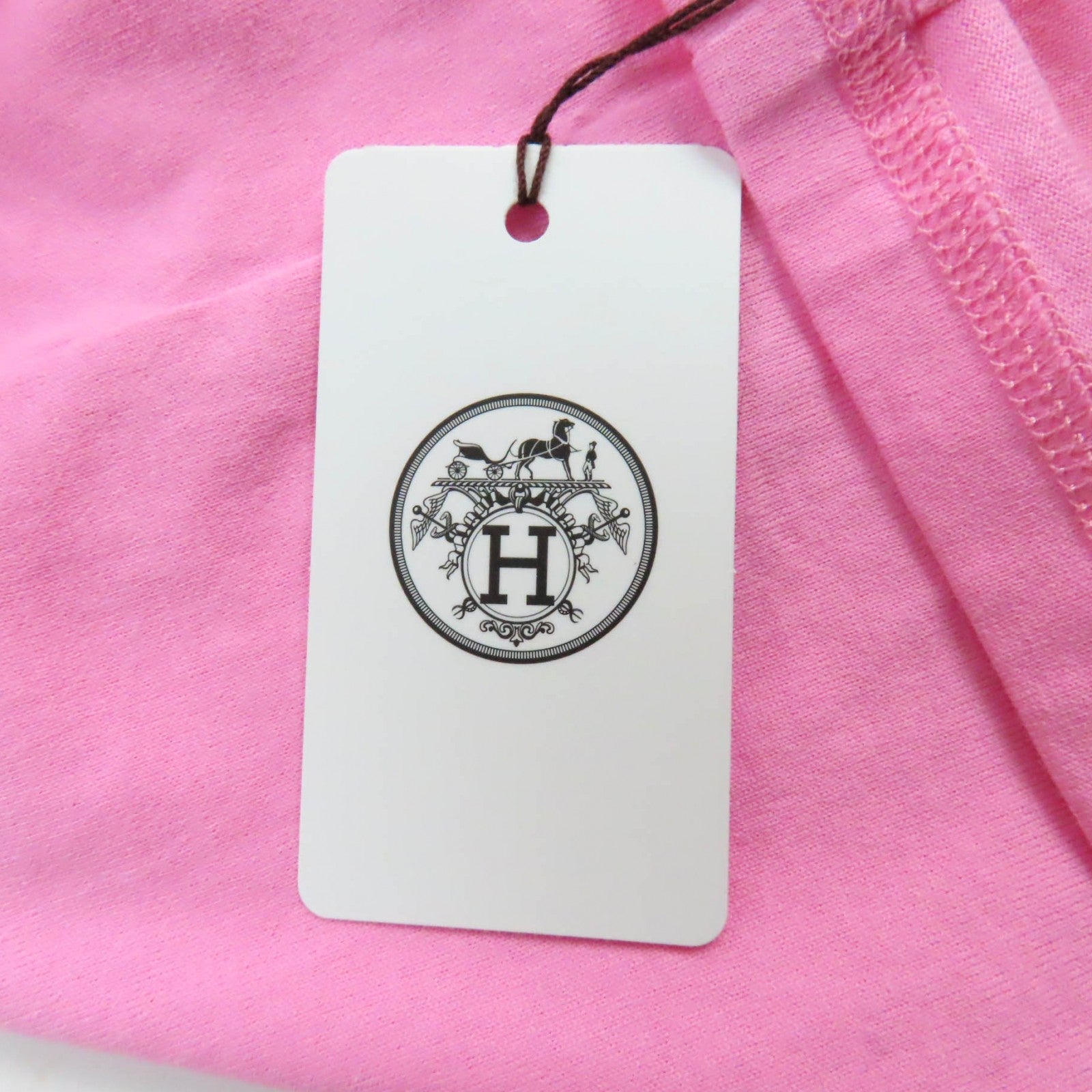 エルメス コットン シェーヌ ダンクル ハイネック Tシャツ