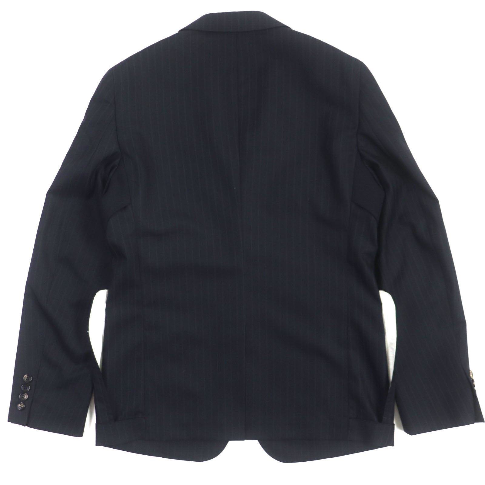 COMME des GARCONS ストライプ ジャケット ネイビー S