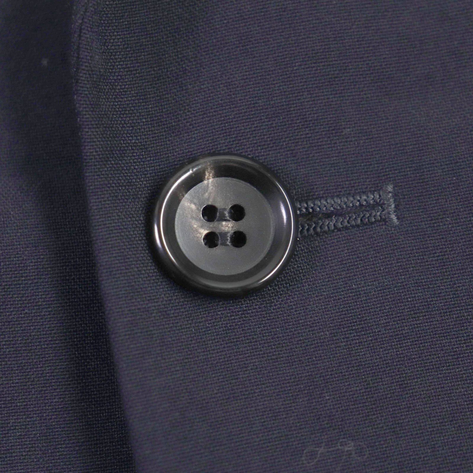 COMME des GARCONS ストライプ ジャケット ネイビー S