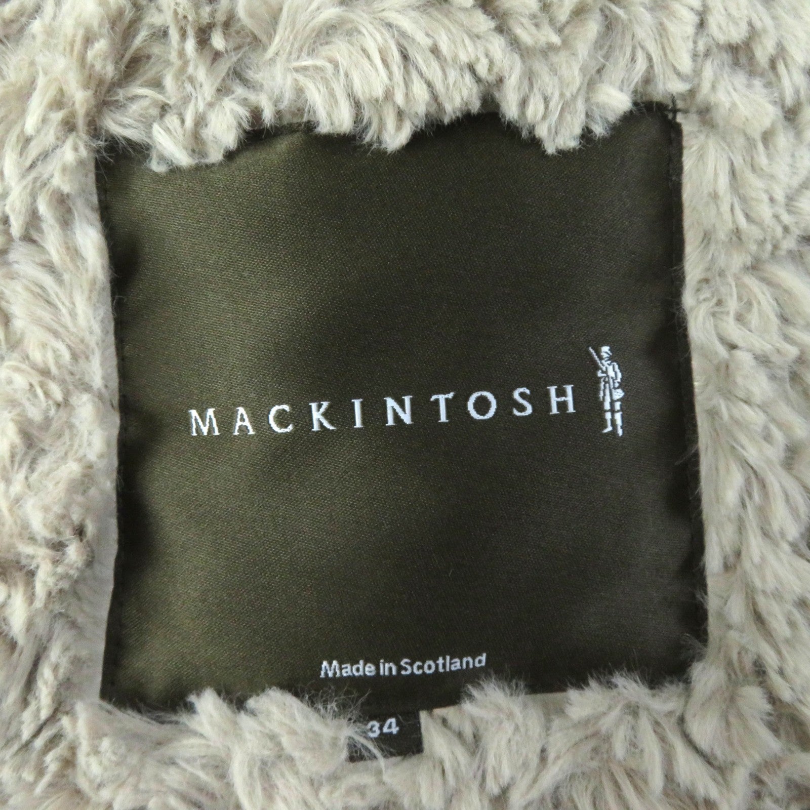 マッキントッシュ Grande Logo ボタン ポリエステル コート