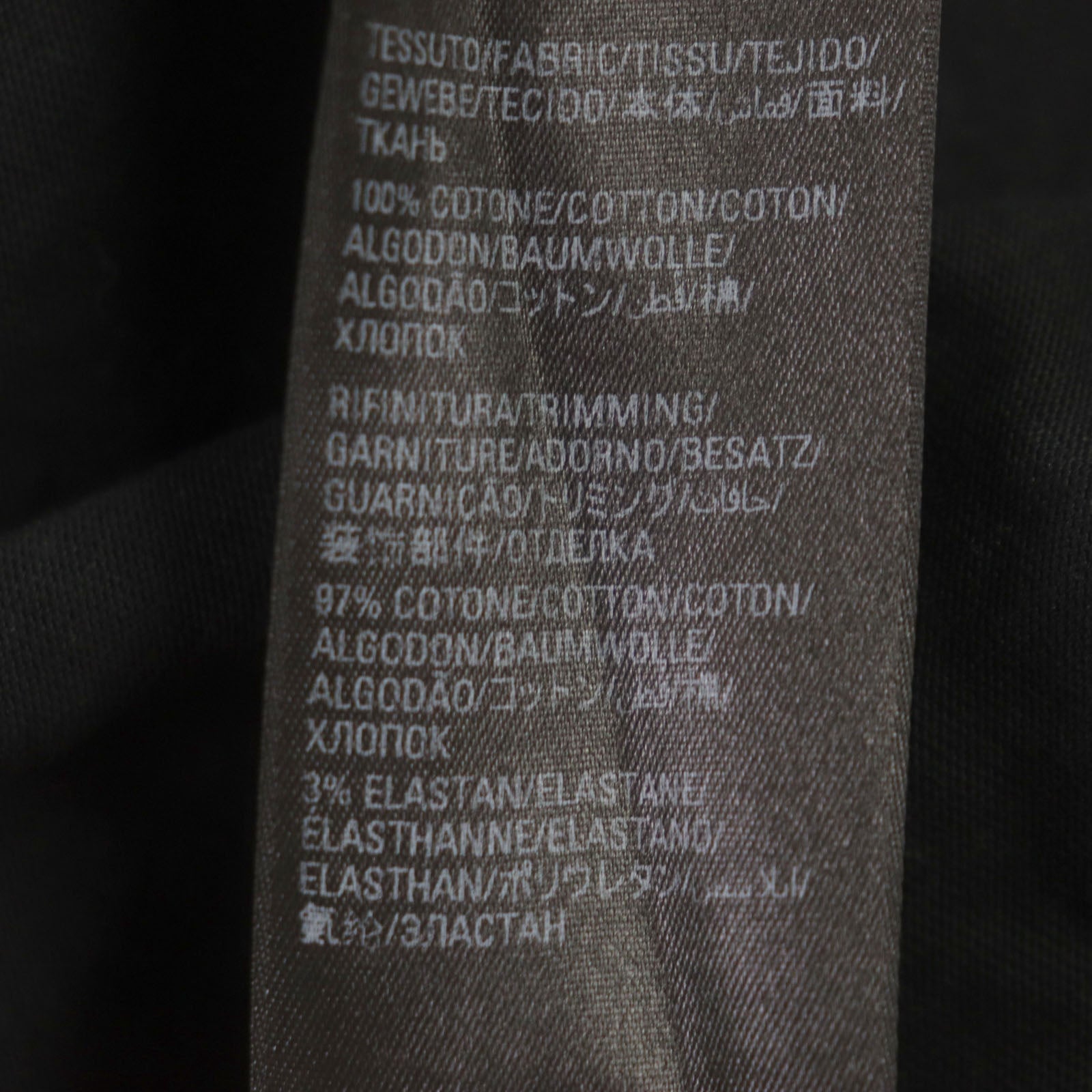 バレンシアガ ロゴ オーバーサイズ Tシャツ ブラック XXS