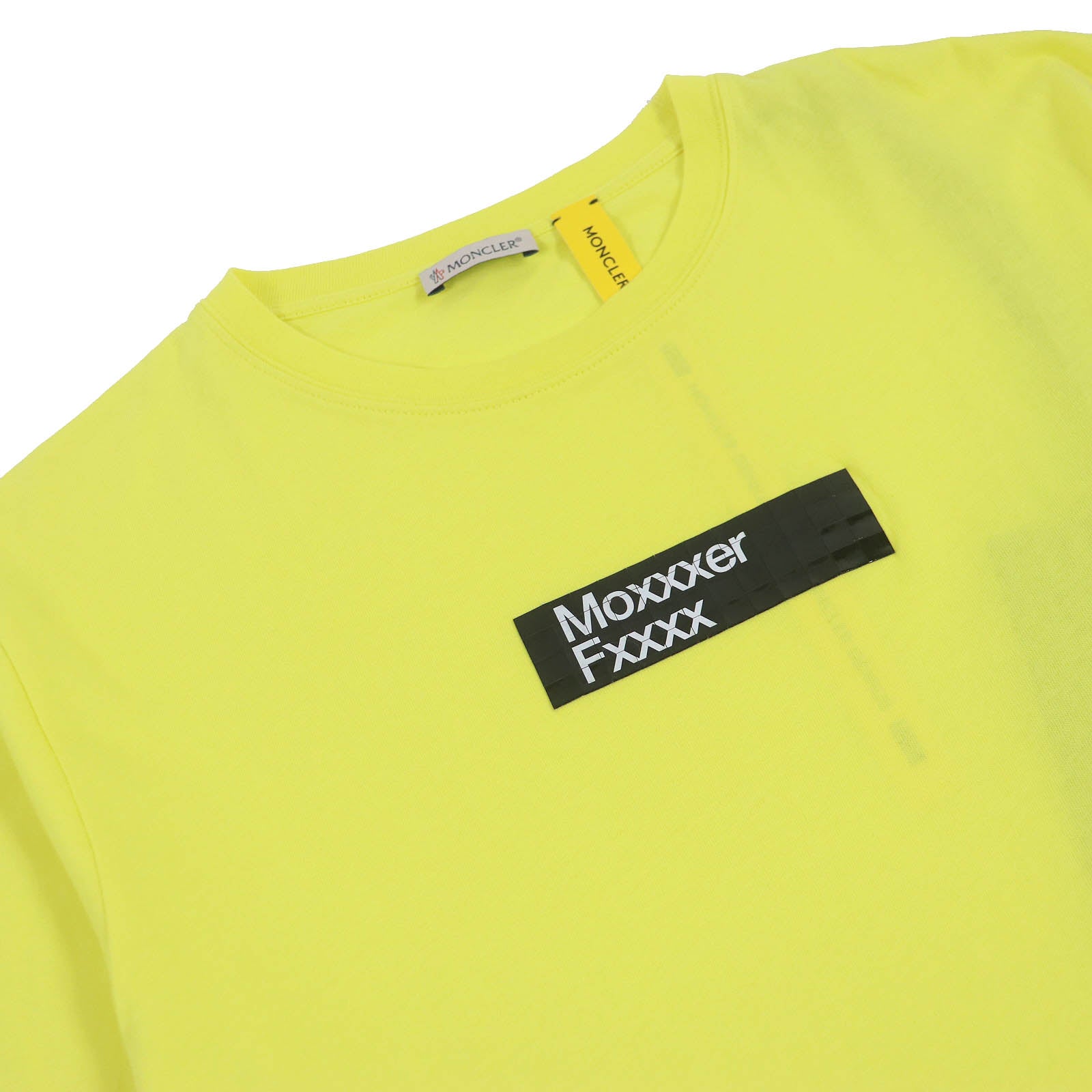 モンクレール ジーニアス MAGLIA Tシャツ イエロー S