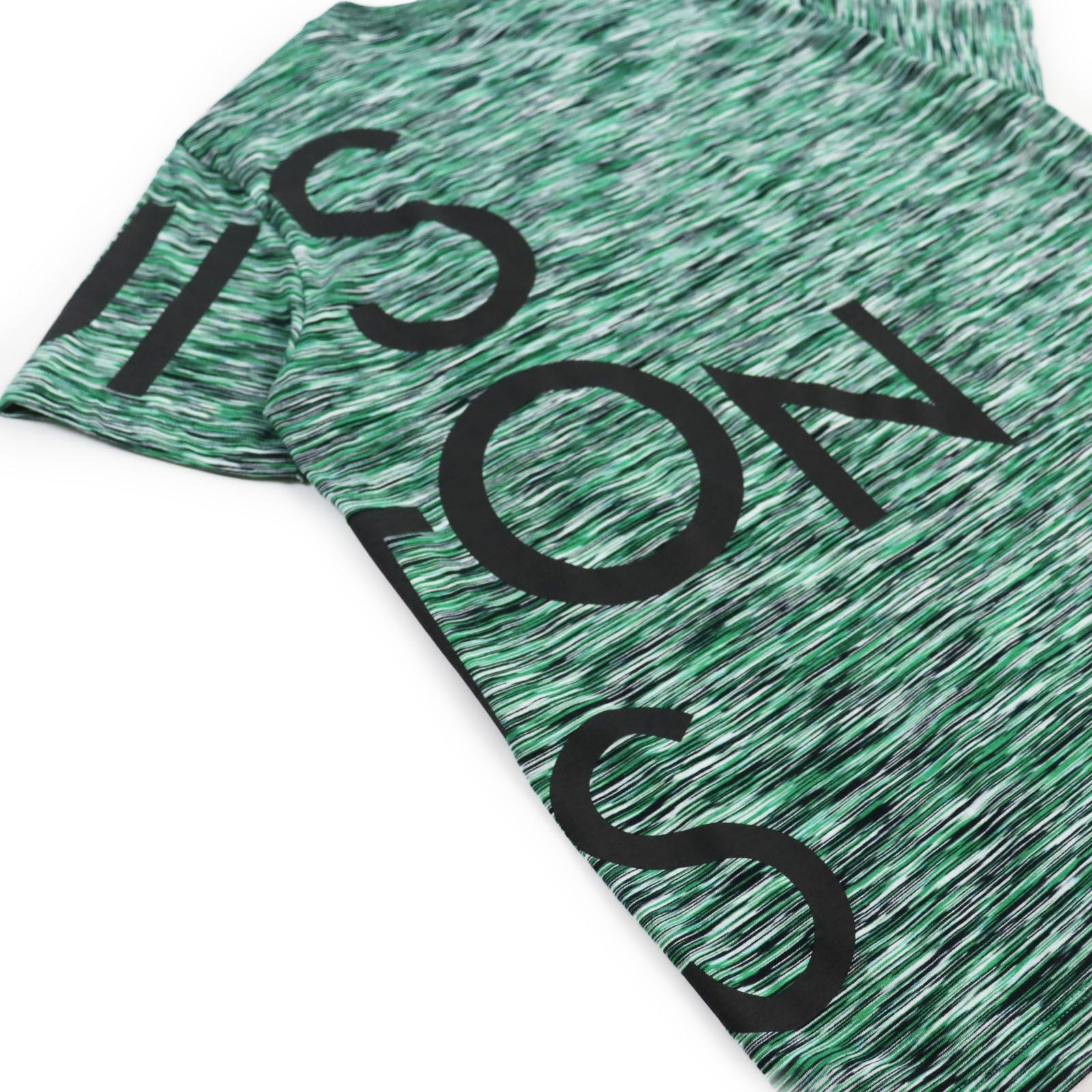 ルイヴィトン ギャラクシー ロゴ コットン Tシャツ グリーン S