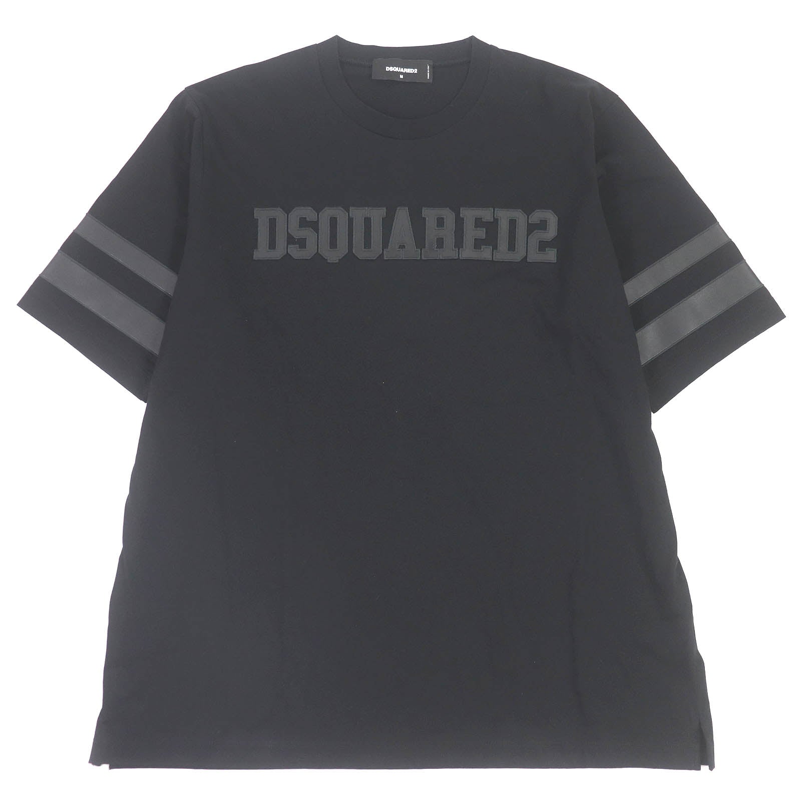 DSQUARED2 ロゴパッチ オーバーサイズ Tシャツ