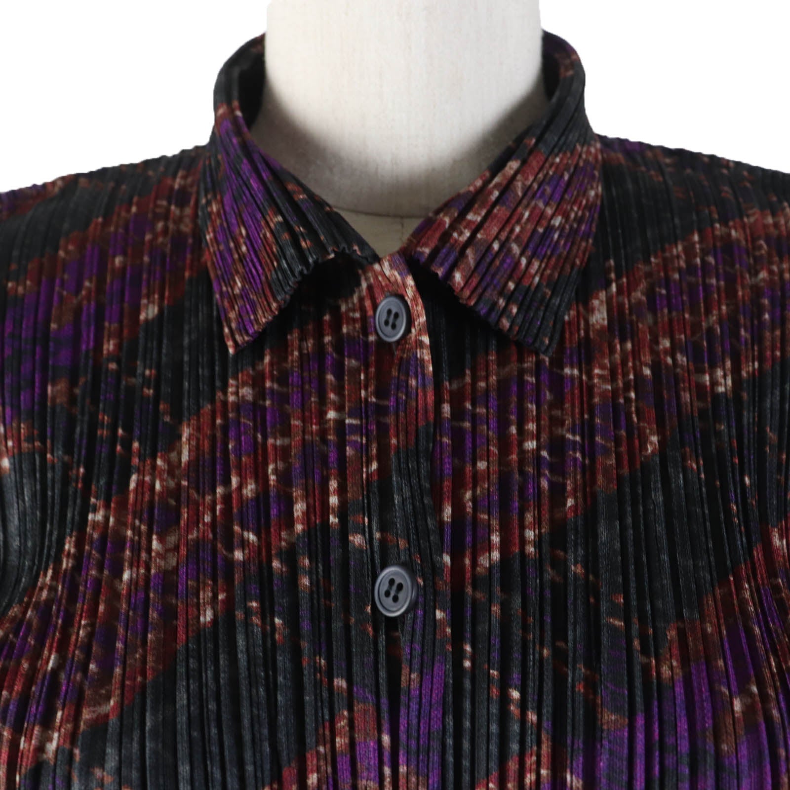 PLEATS PLEASE マルチカラー 長袖 シャツ レディース