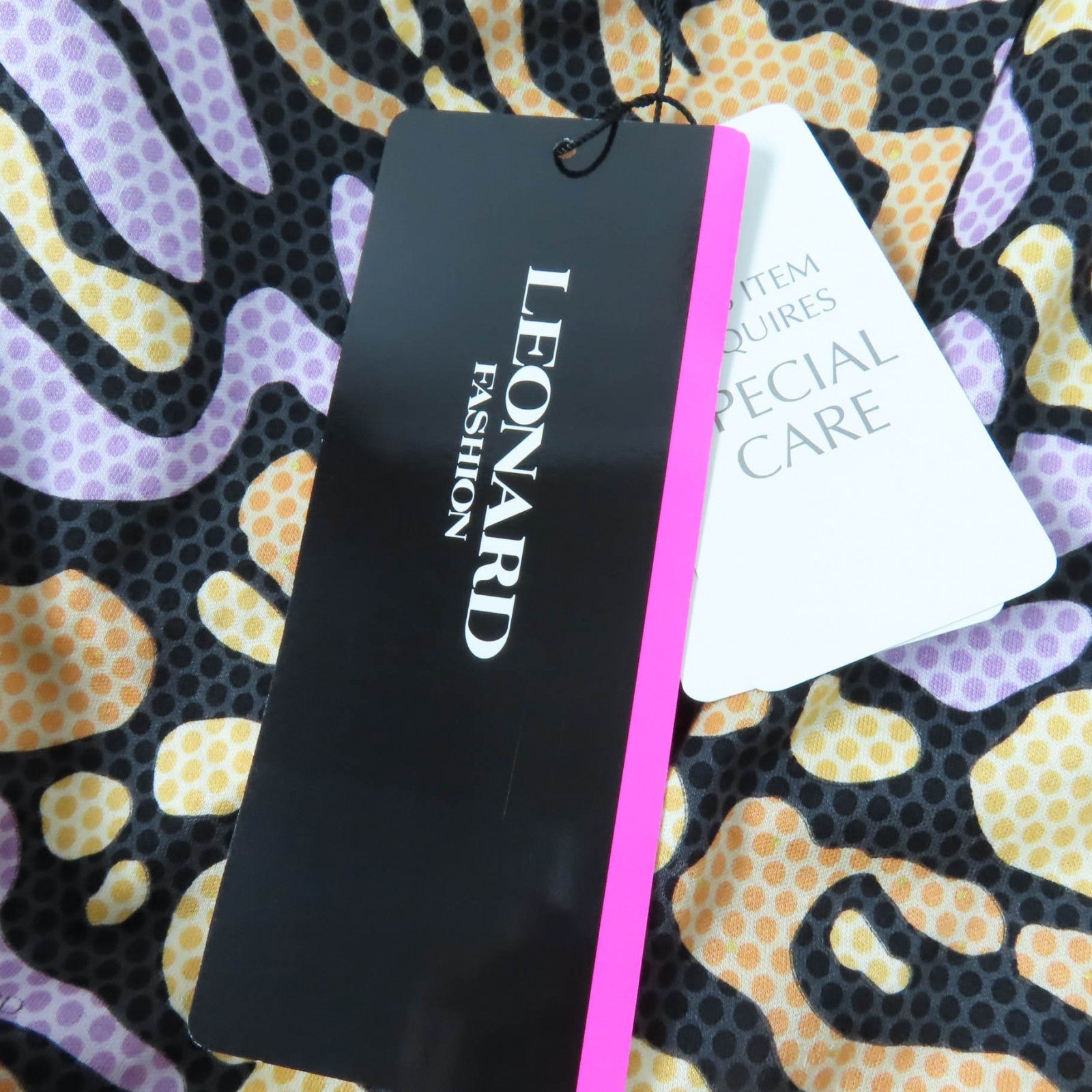 LEONARD FASHION 総柄 コットン 半袖 トップス