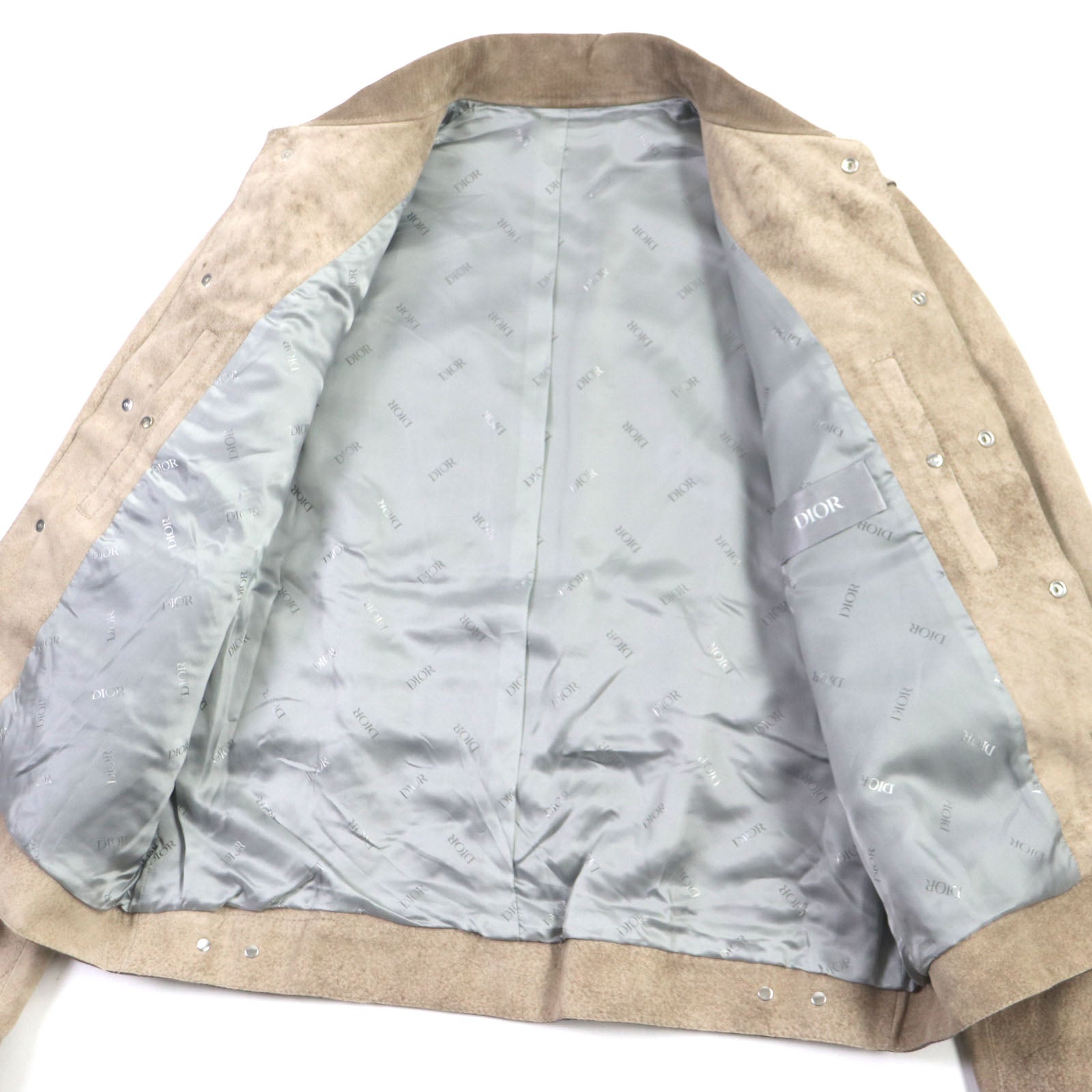 ディオール×Cactus Jack レザー ジャケット シープ レザー