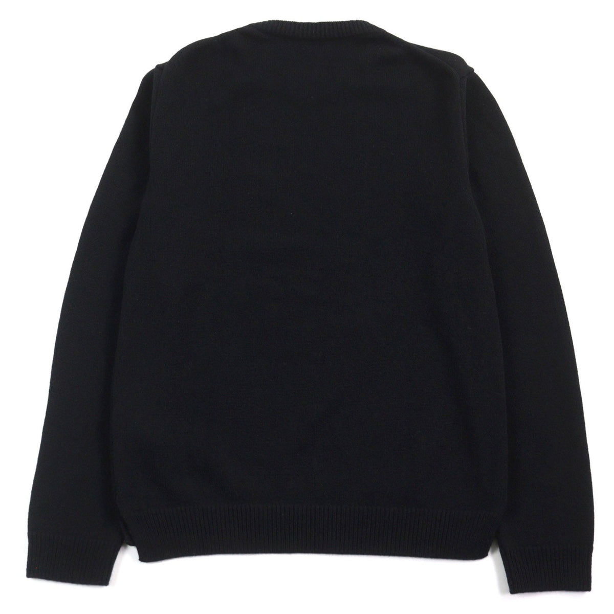 ヴァレンティノ カシミア クルーネック セーター ブラック S