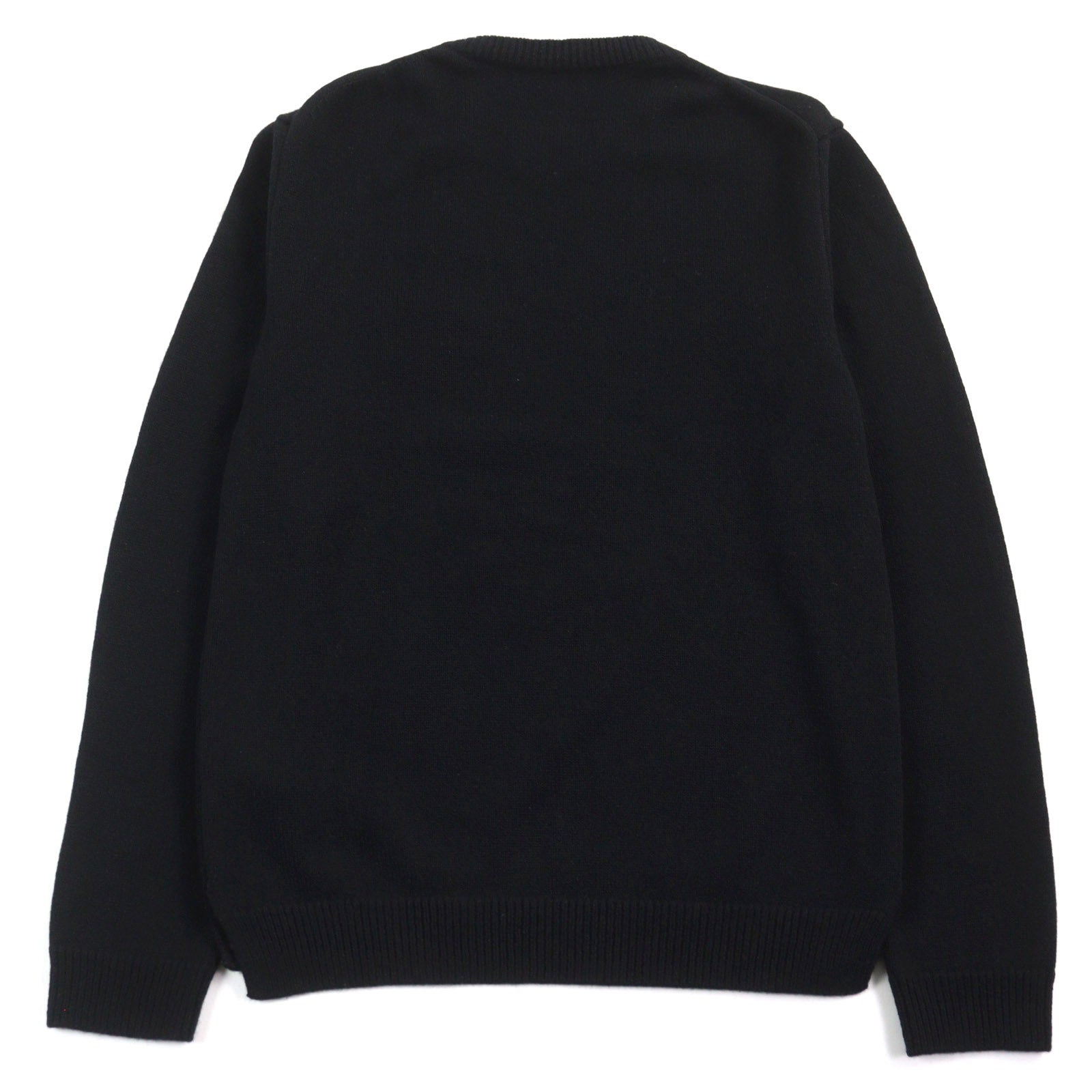 ヴァレンティノ カシミア クルーネック セーター ブラック S