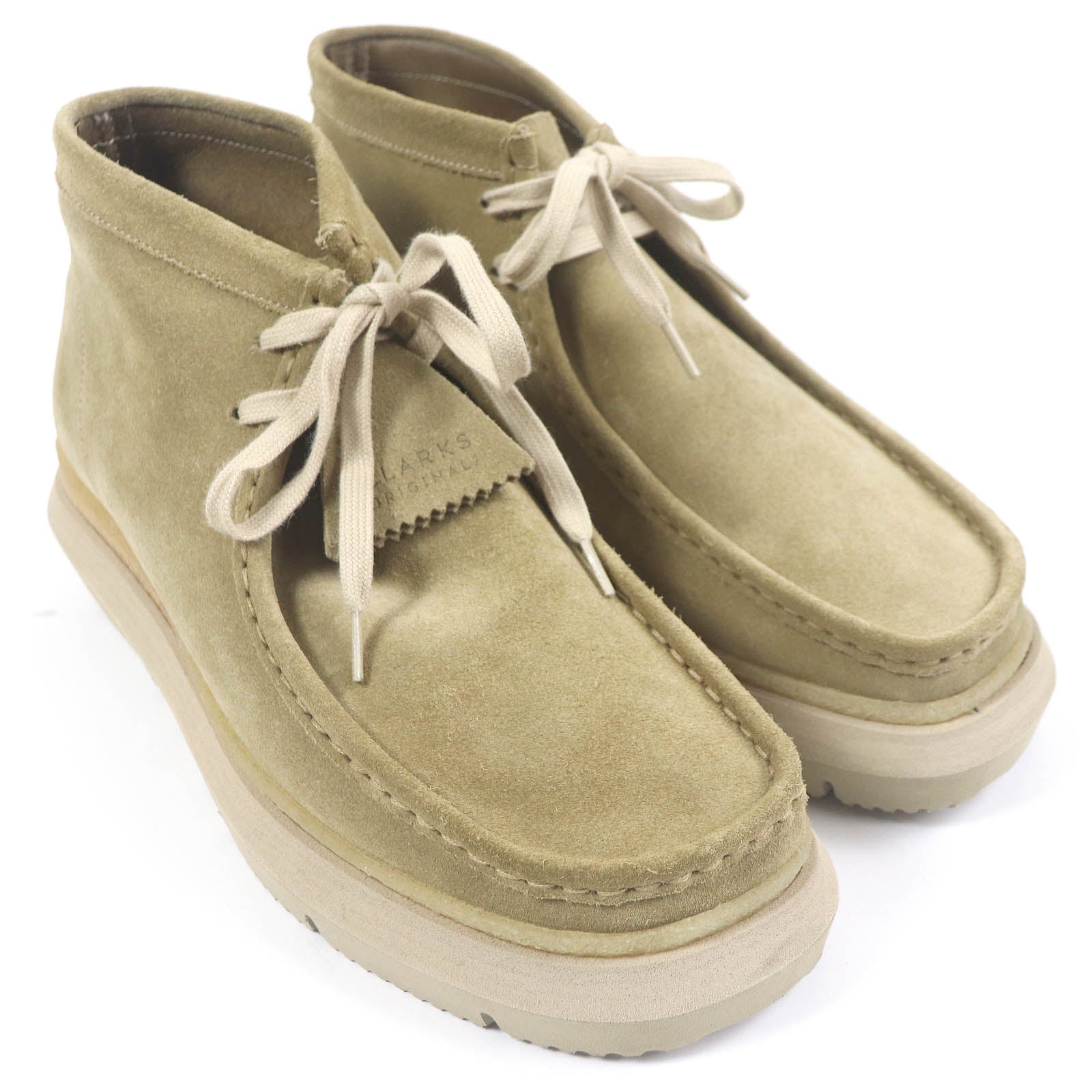 sacai Clarks ハイブリッド ワラビー スエード ブーツ 6.5