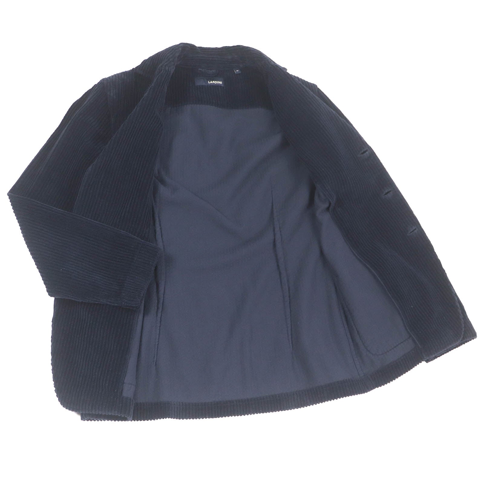 LARDINI コーデュロイ ジャケット ネイビー M