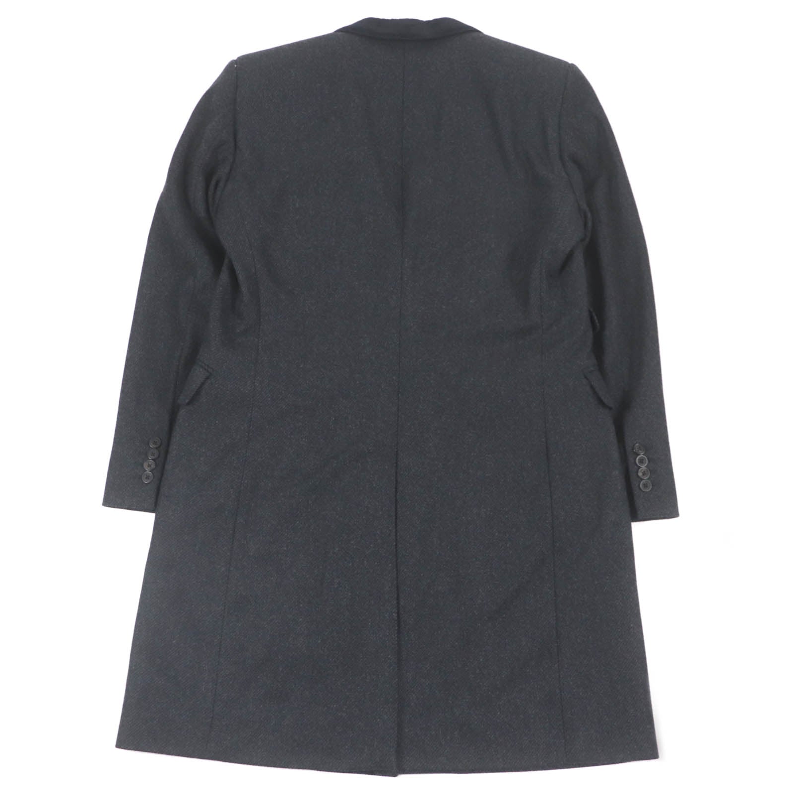 アレキサンダーマックイーン ウールコート ダークグレー