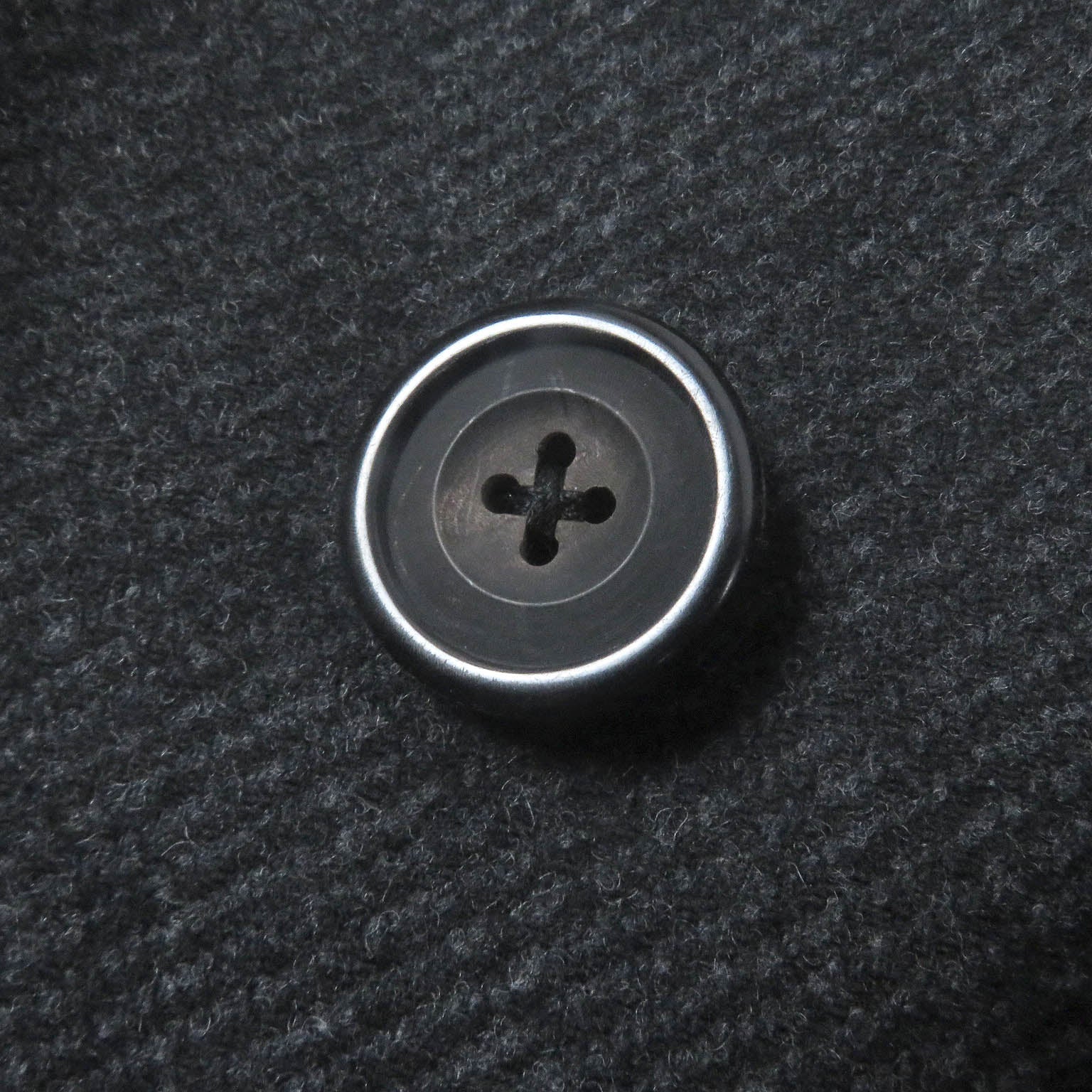 アレキサンダーマックイーン ウールコート ダークグレー