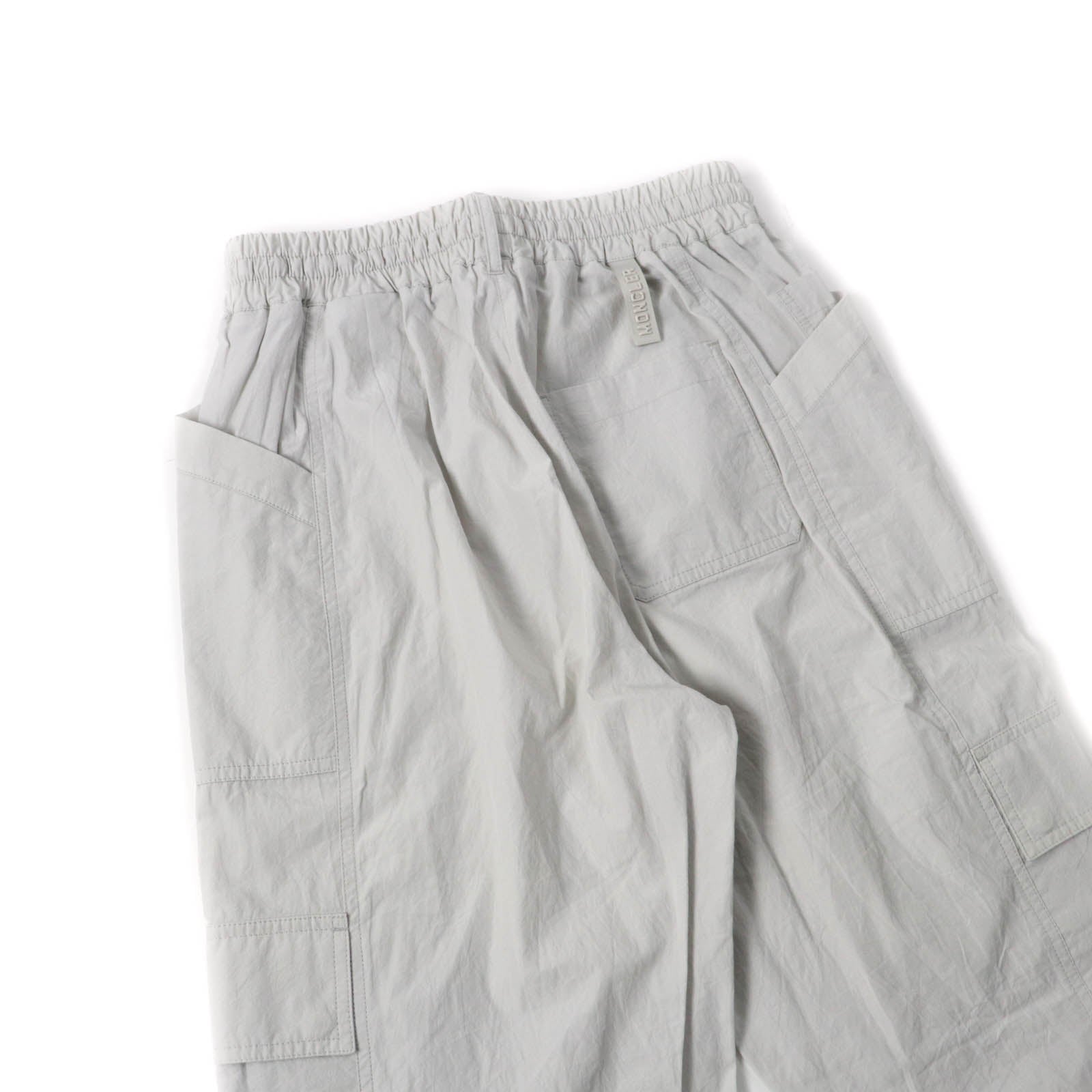 MONCLER PANTALONE コットン カーゴ パンツ レディース
