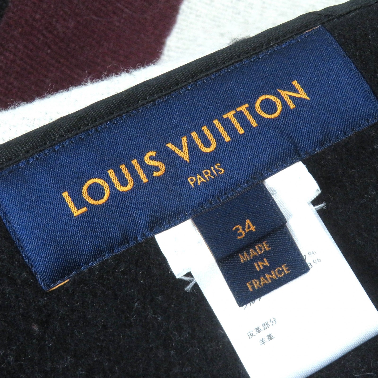 ルイヴィトン ウール シルク グラフィック LV ポンチョ