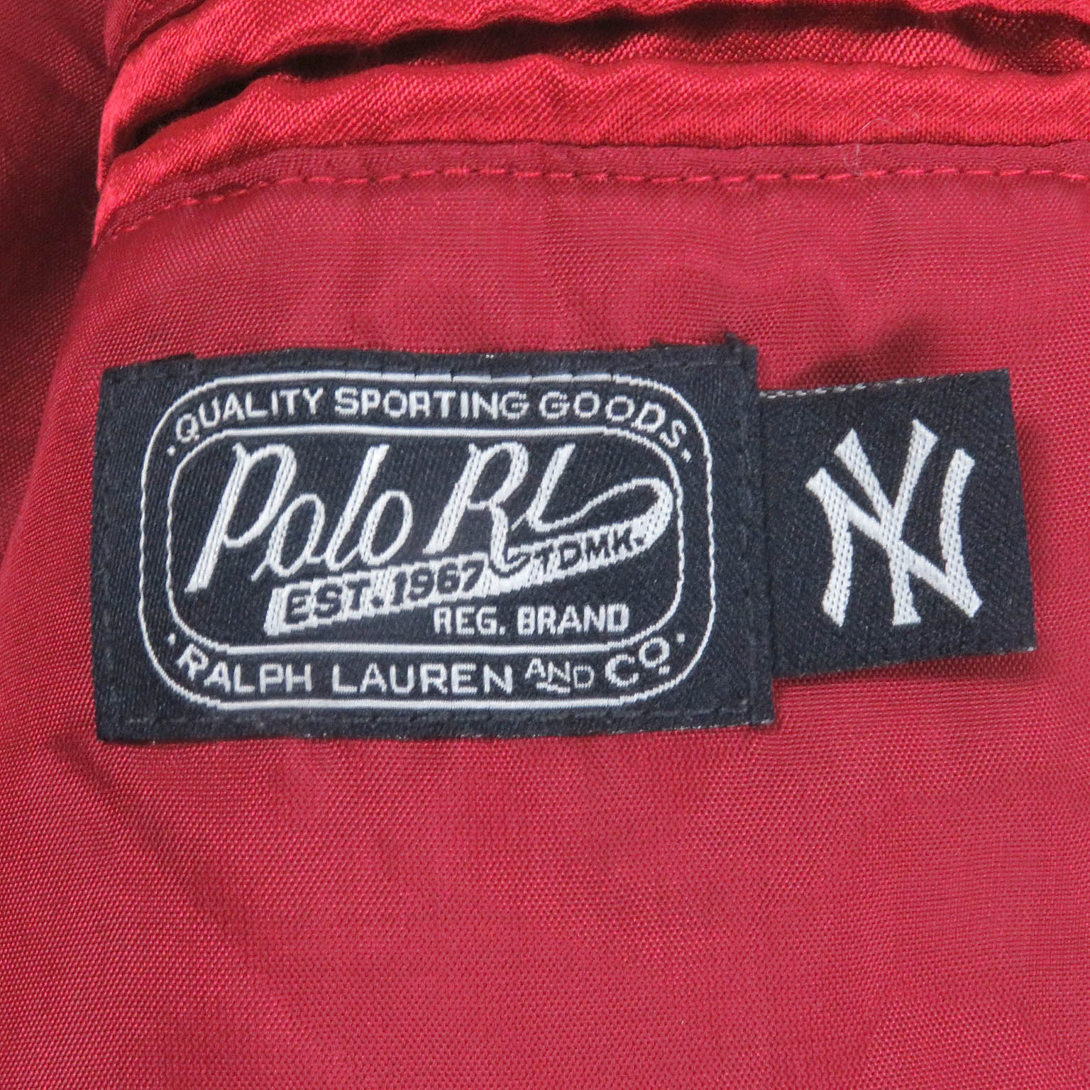 POLO RALPH LAUREN MLB ヤンキース ジャケット レッド M