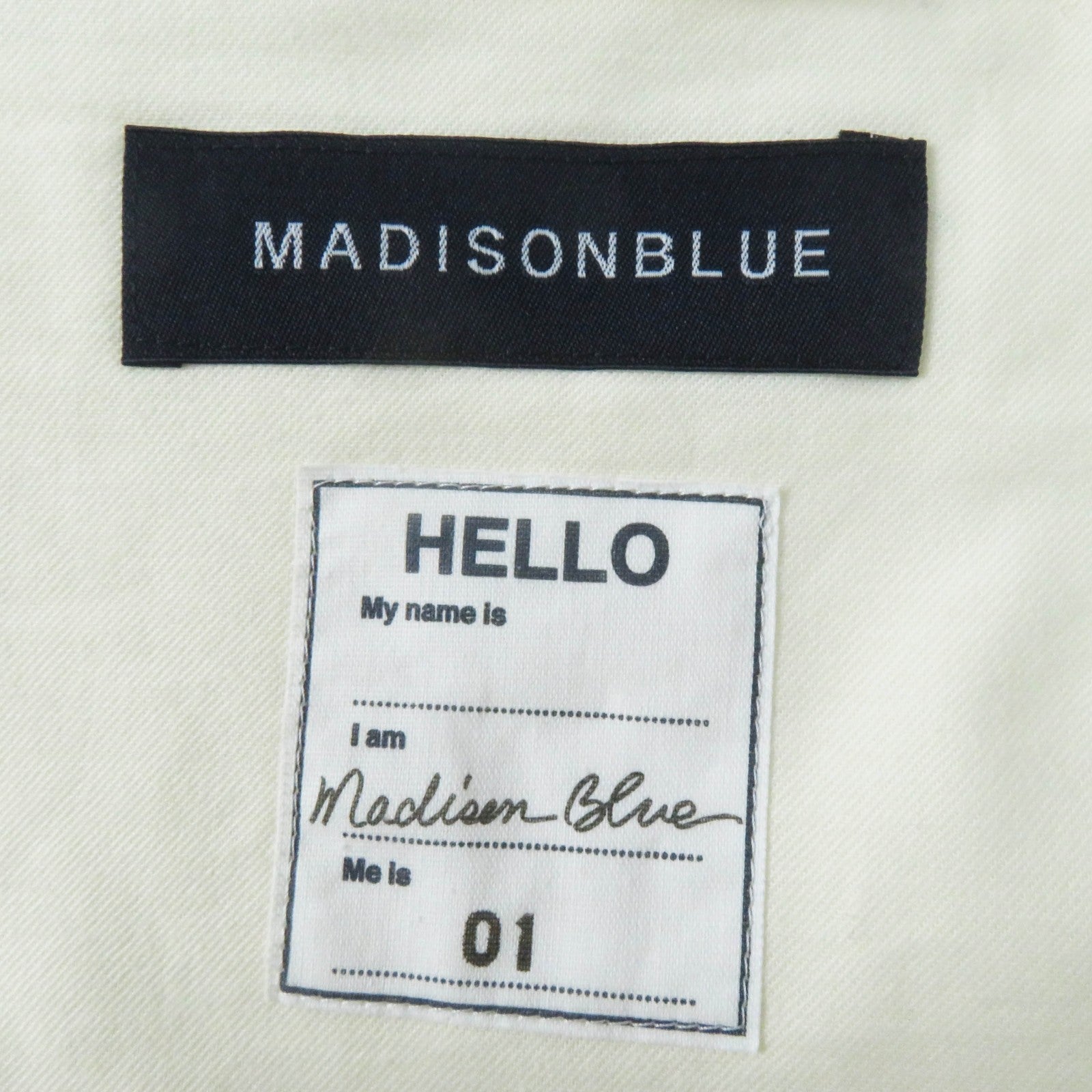 MADISONBLUE コットン ジャケット ホワイト S レディース