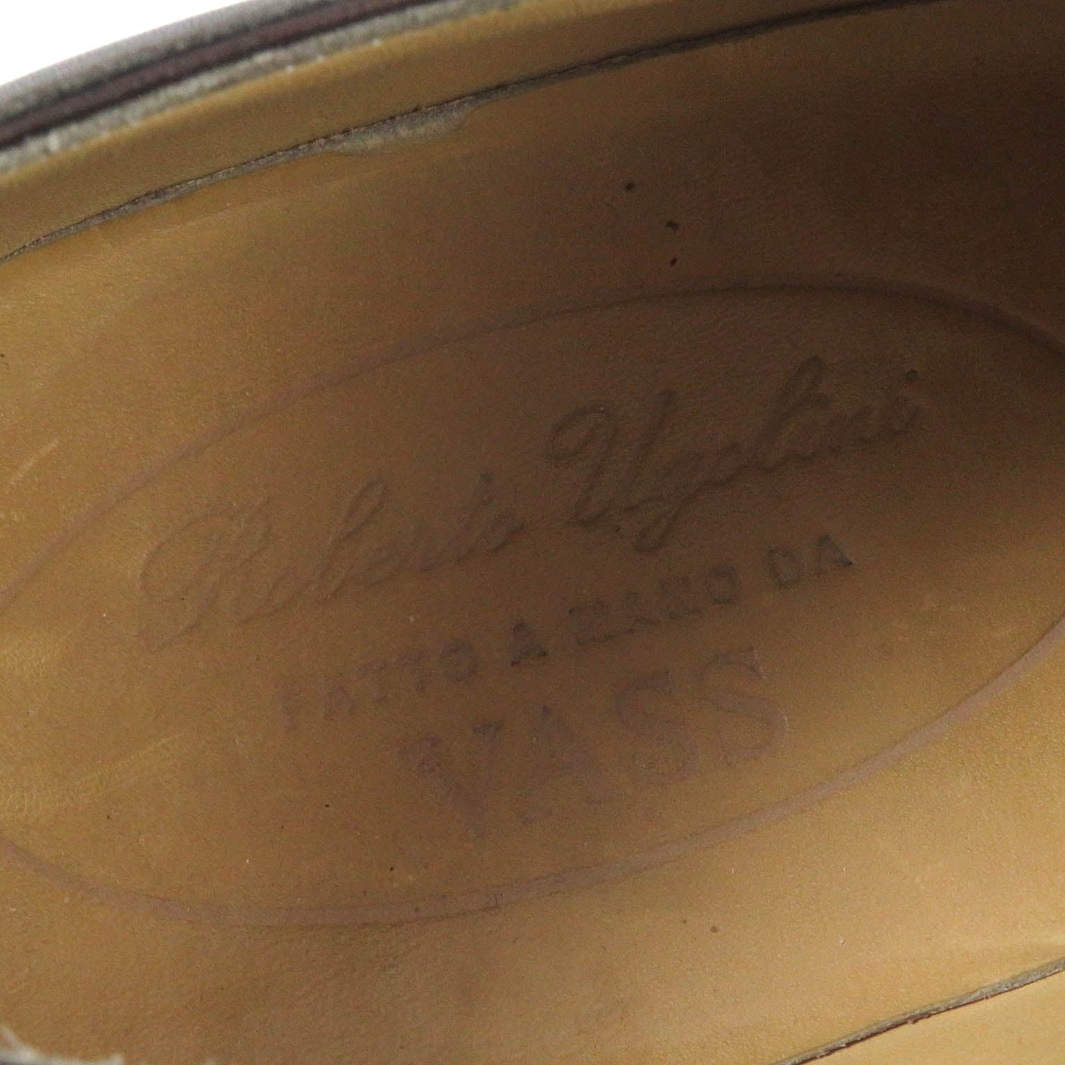 Roberto Ugolini VASS レザー ドレス シューズ ダーク ブラウン