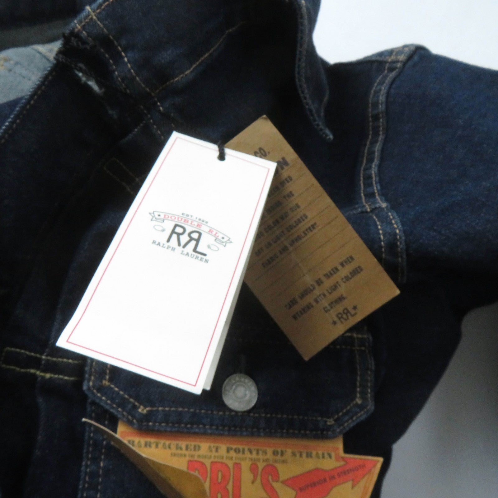 RRL コットン ポリウレタン デニム ジャンプスーツ レディース