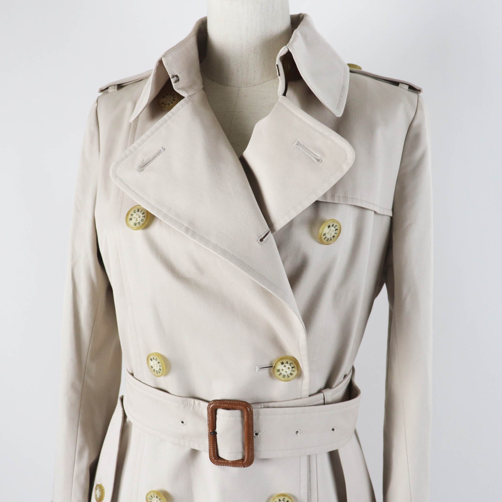MACKINTOSH LONDON トレンチコート ベージュ レディース