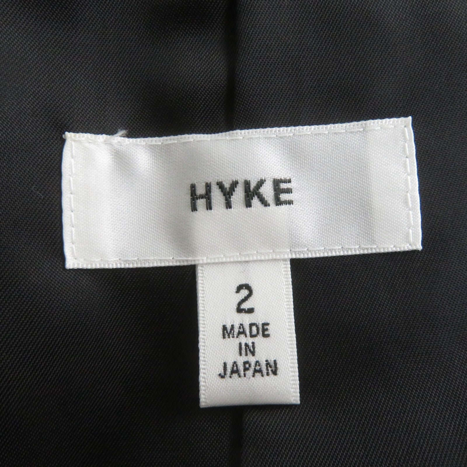 HYKE ウール ライナー トレンチ コート ベージュ レディース
