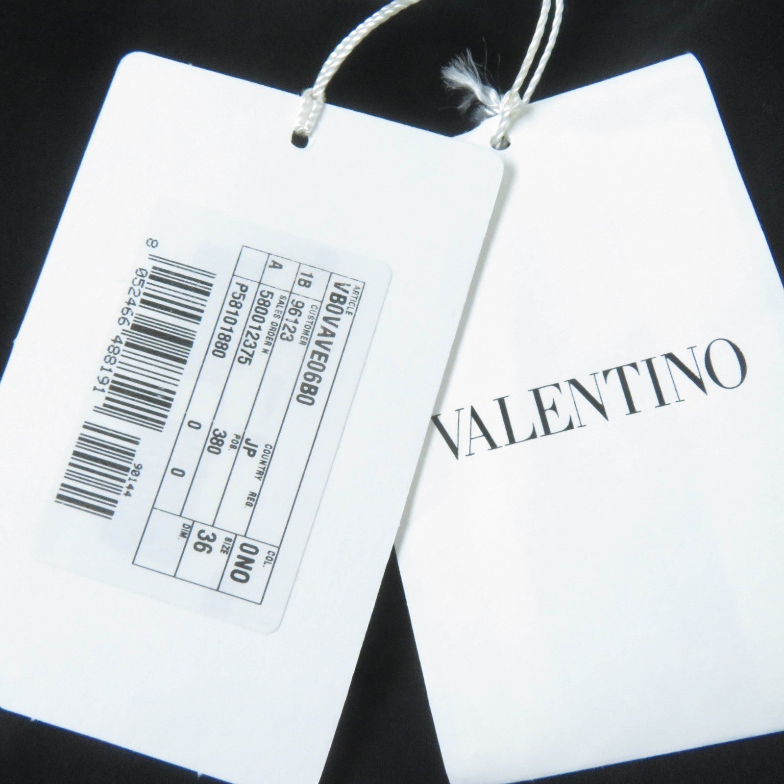 ヴァレンティノ ノースリーブ ドレス ブラック 36