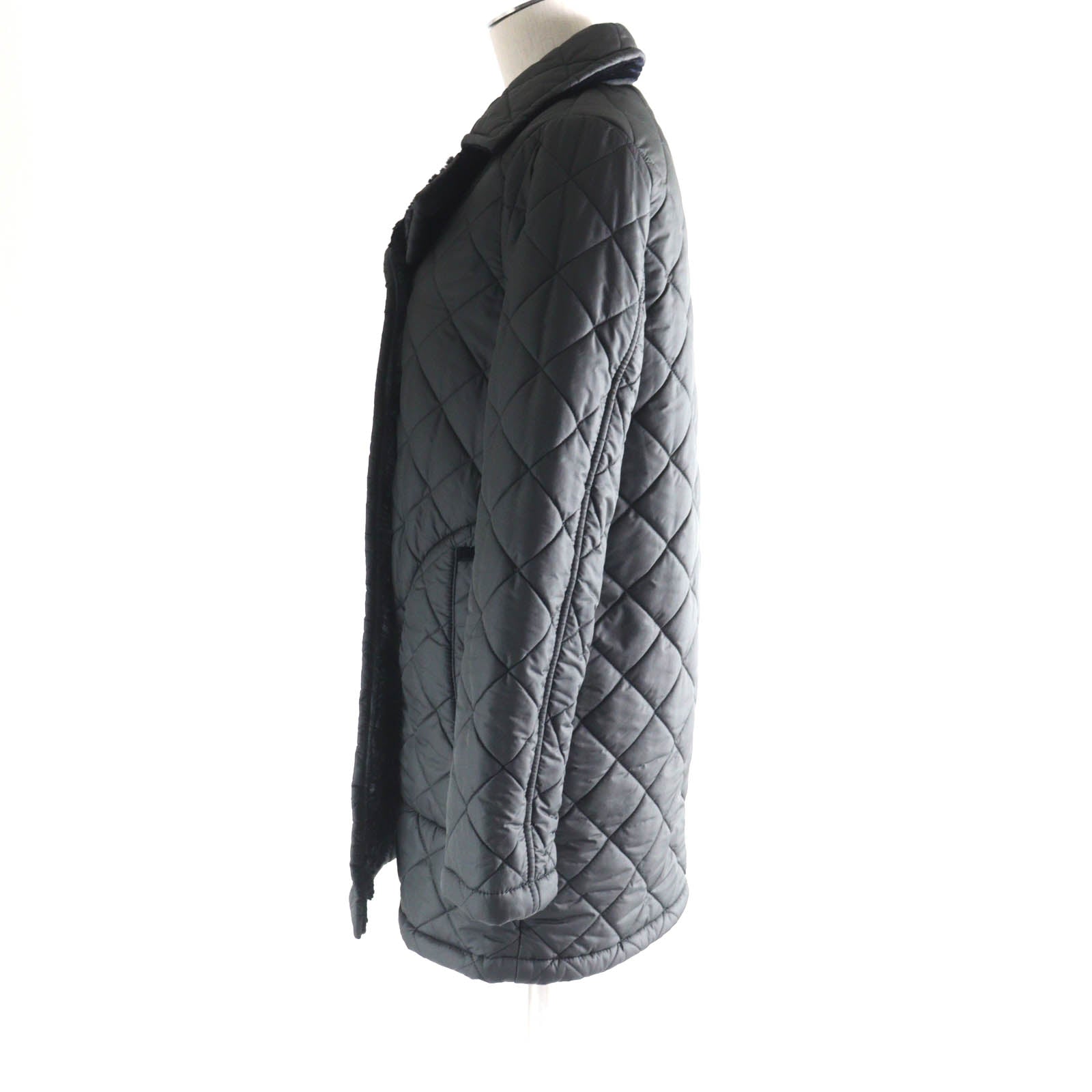 マッキントッシュ キルティングコート ブラック 36