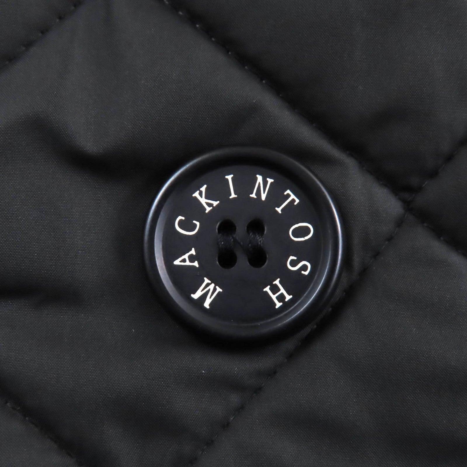 マッキントッシュ キルティングコート ブラック 36