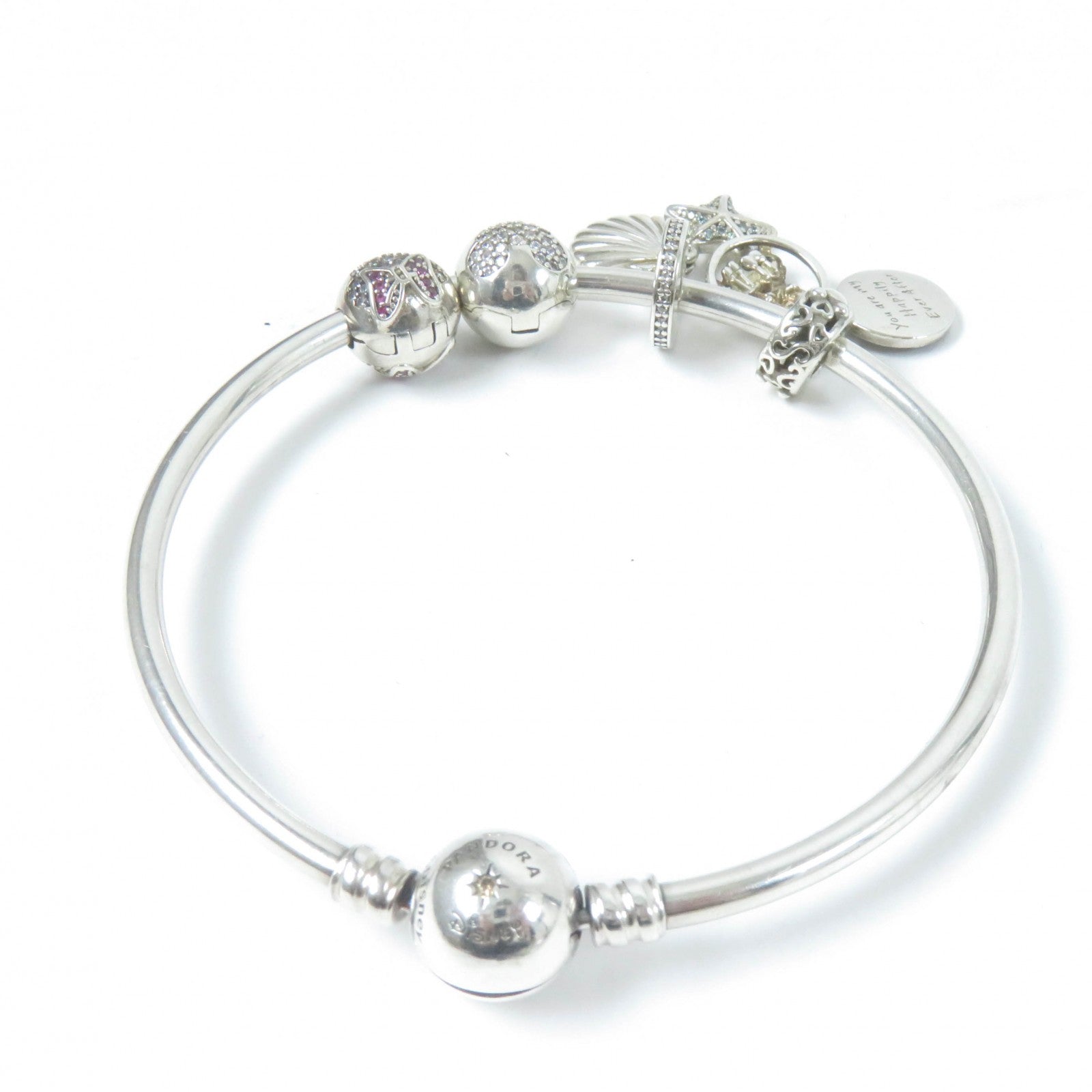 パンドラ ディズニー SV925 ブレスレット リング セット