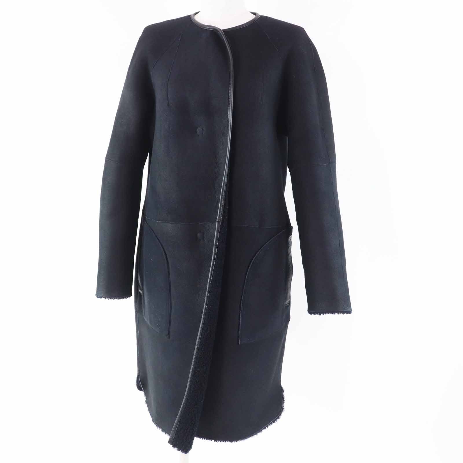 INES&MARECHAL ムートン シープ レザー コート
