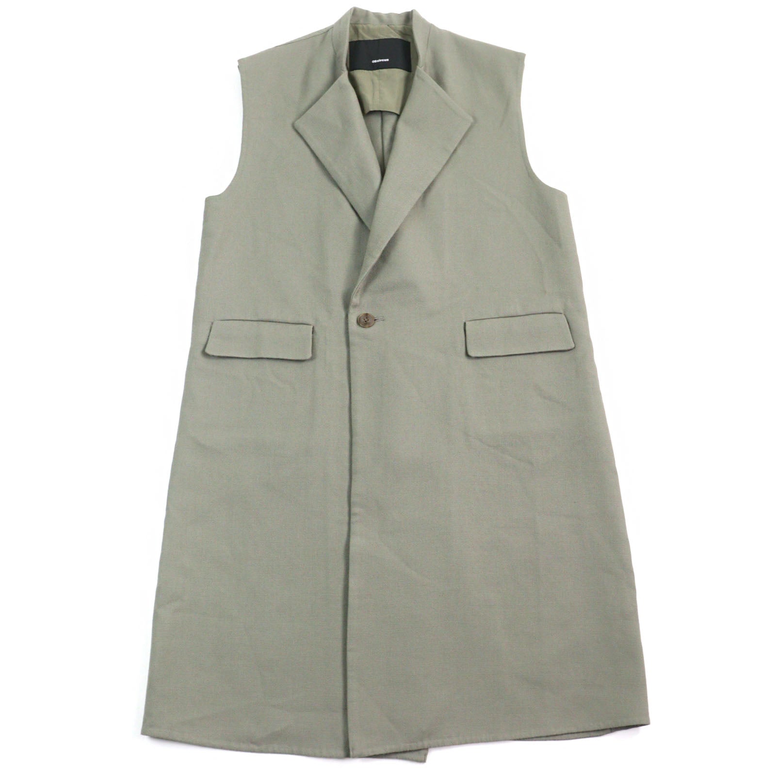 08sircus S23AW-OT08 ロング ジレ