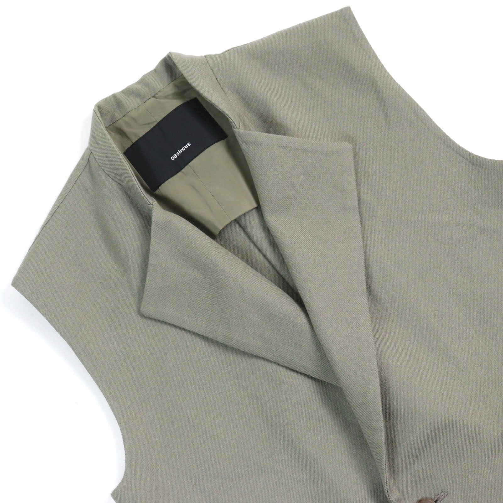 08sircus S23AW-OT08 ロング ジレ