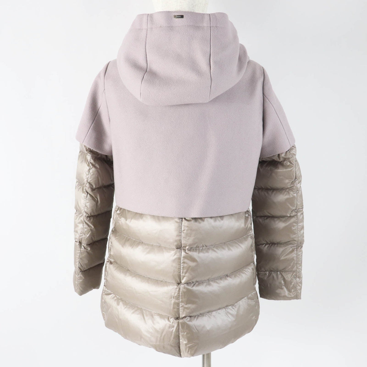 Herno PI0983D ウール ナイロン ダウン コート