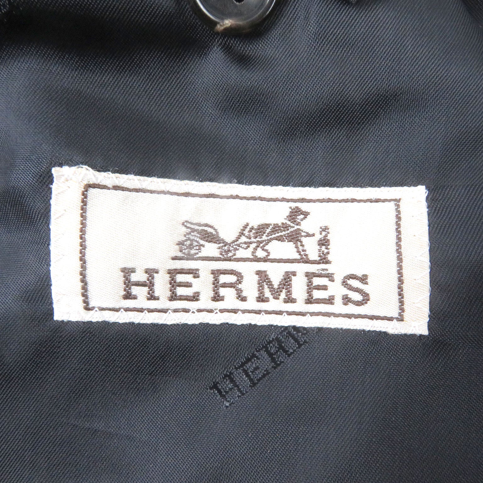 エルメス ウィンドウペーン カシミア ジャケット