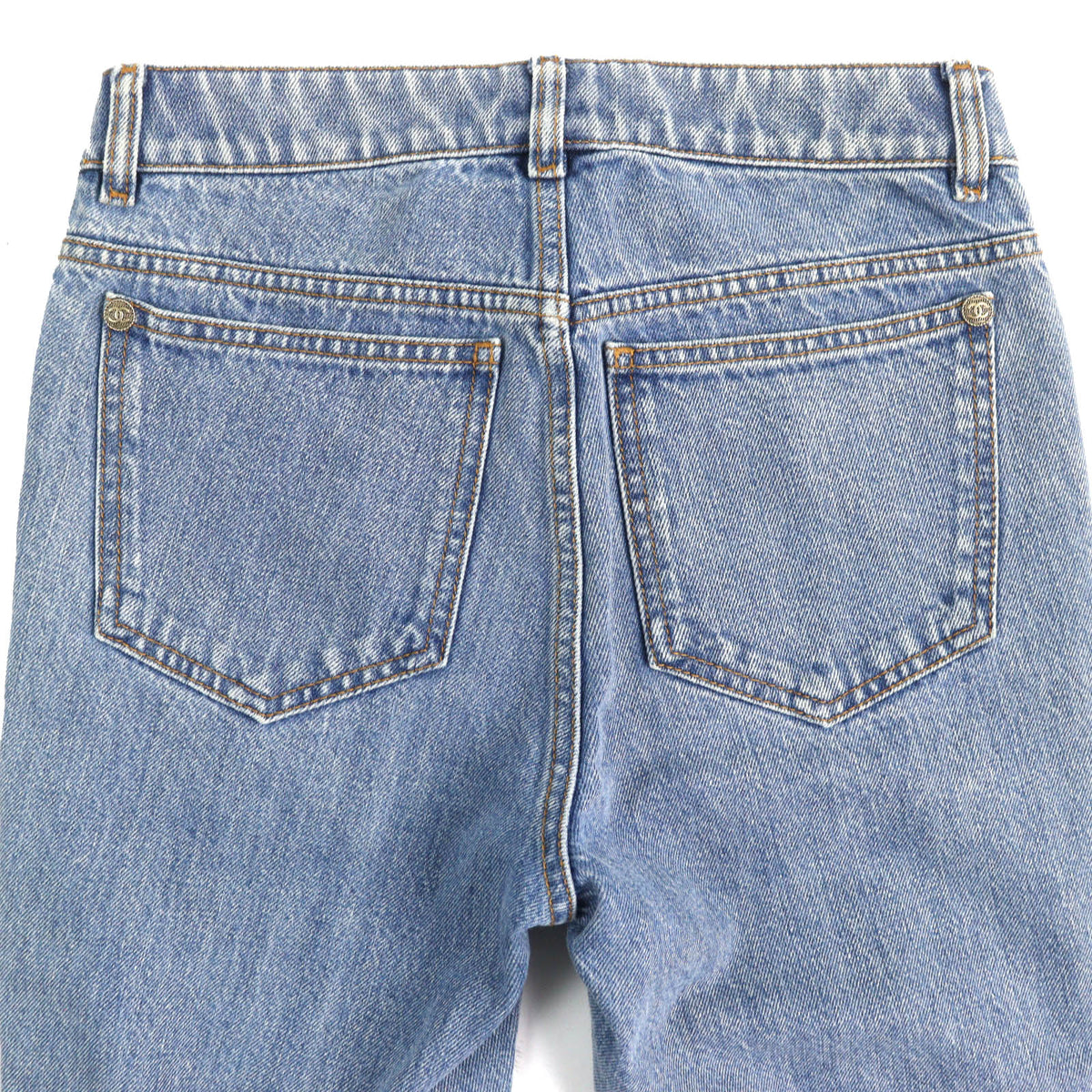 シャネル P60217V46019 コットン ポリアミド パンツ