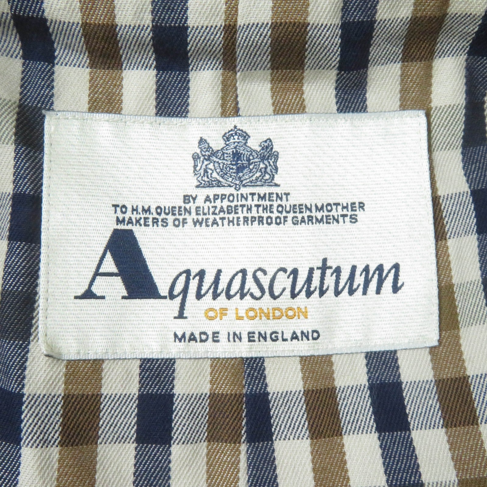 Aquascutum コットン コート