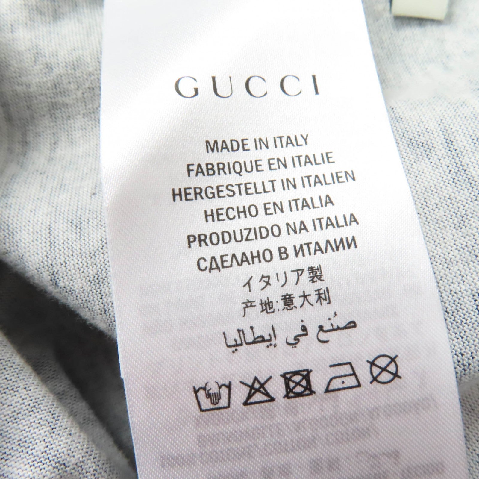 グッチ イグナシモン リアル プリント コットン Tシャツ