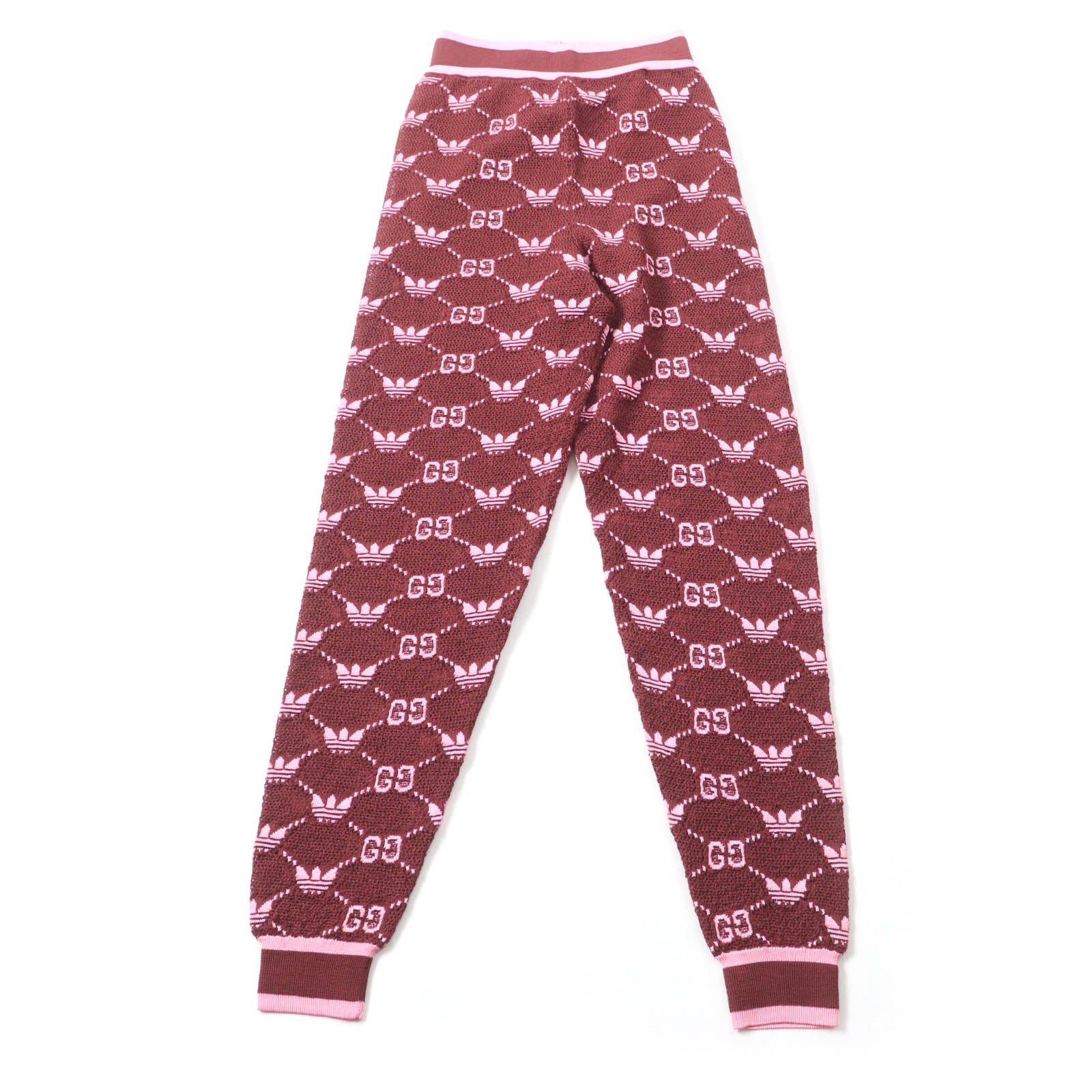 グッチ×adidas GG トレフォイル ジャカード パンツ