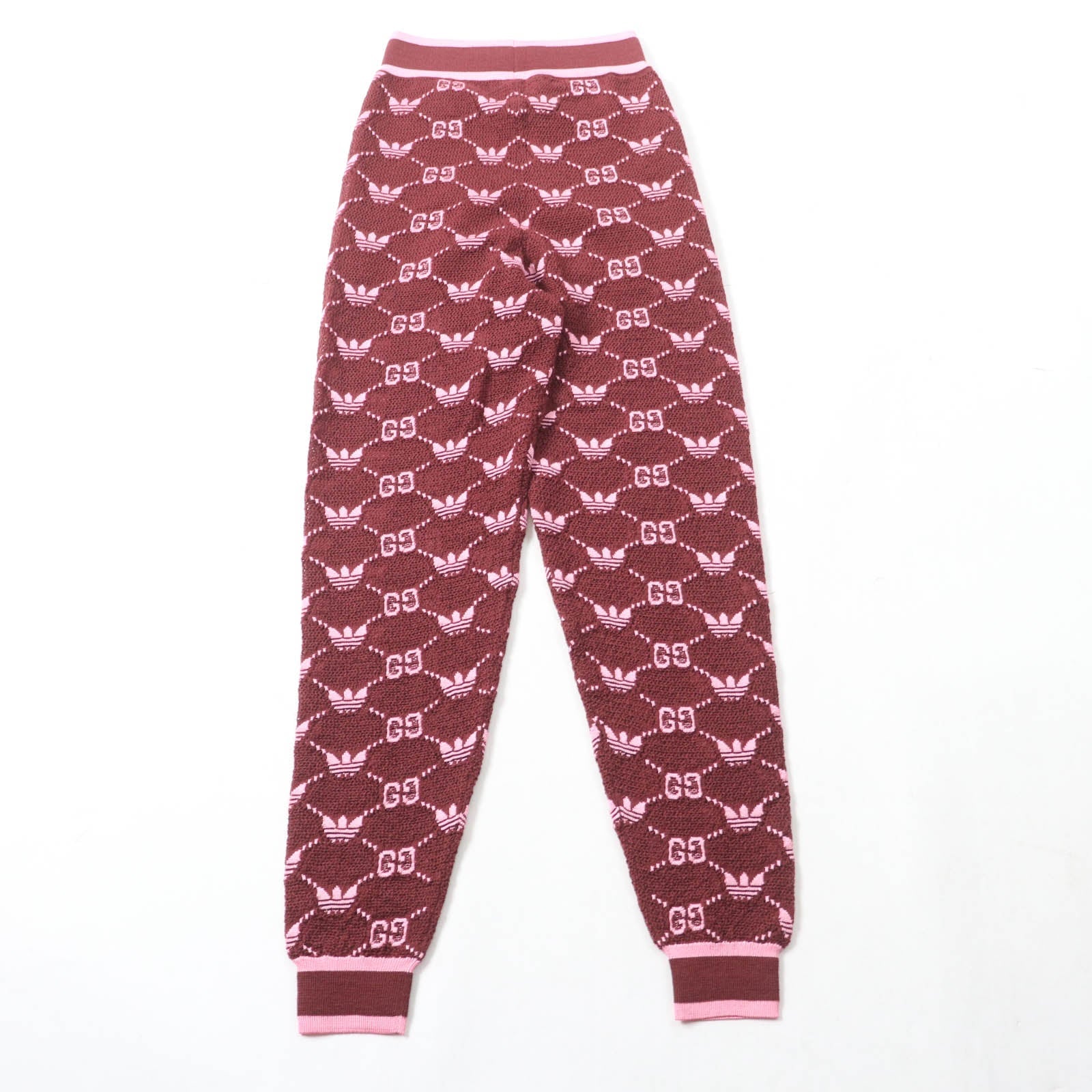 グッチ×adidas GG トレフォイル ジャカード パンツ