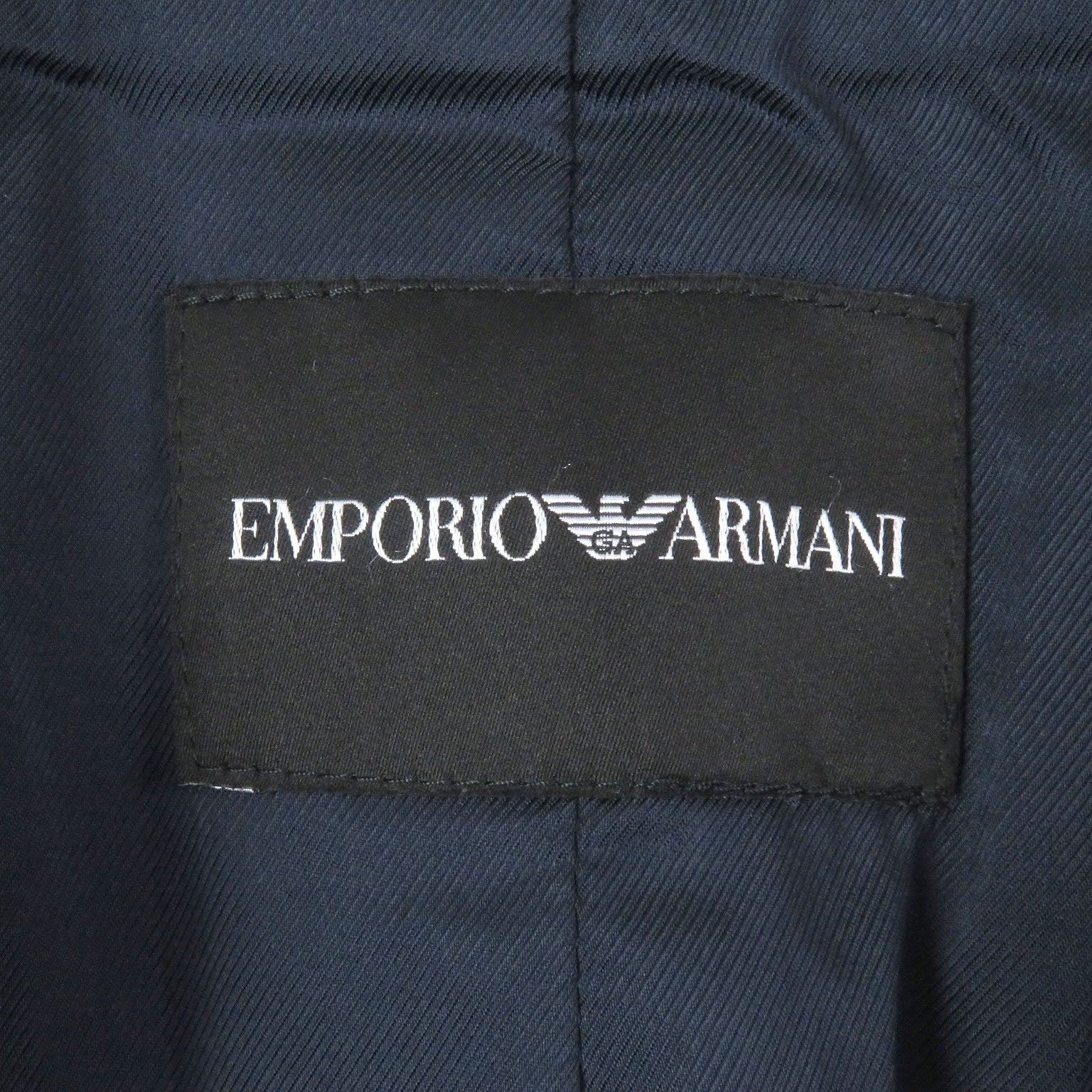 エンポリオ アルマーニ シングル ウール カシミヤ ジャケット