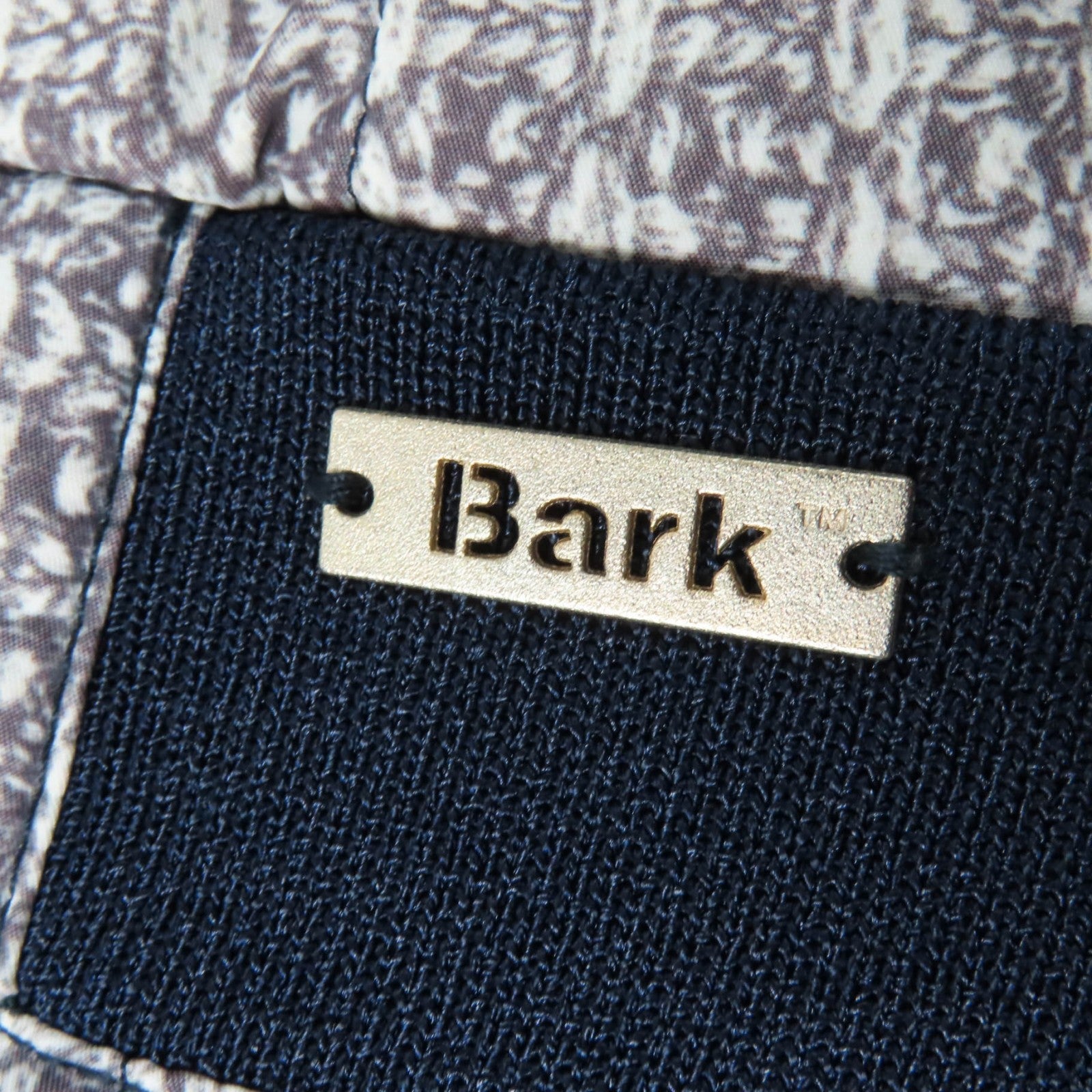 Bark ロゴ メタル ビスコース ポリアミド 半袖 ジャケット